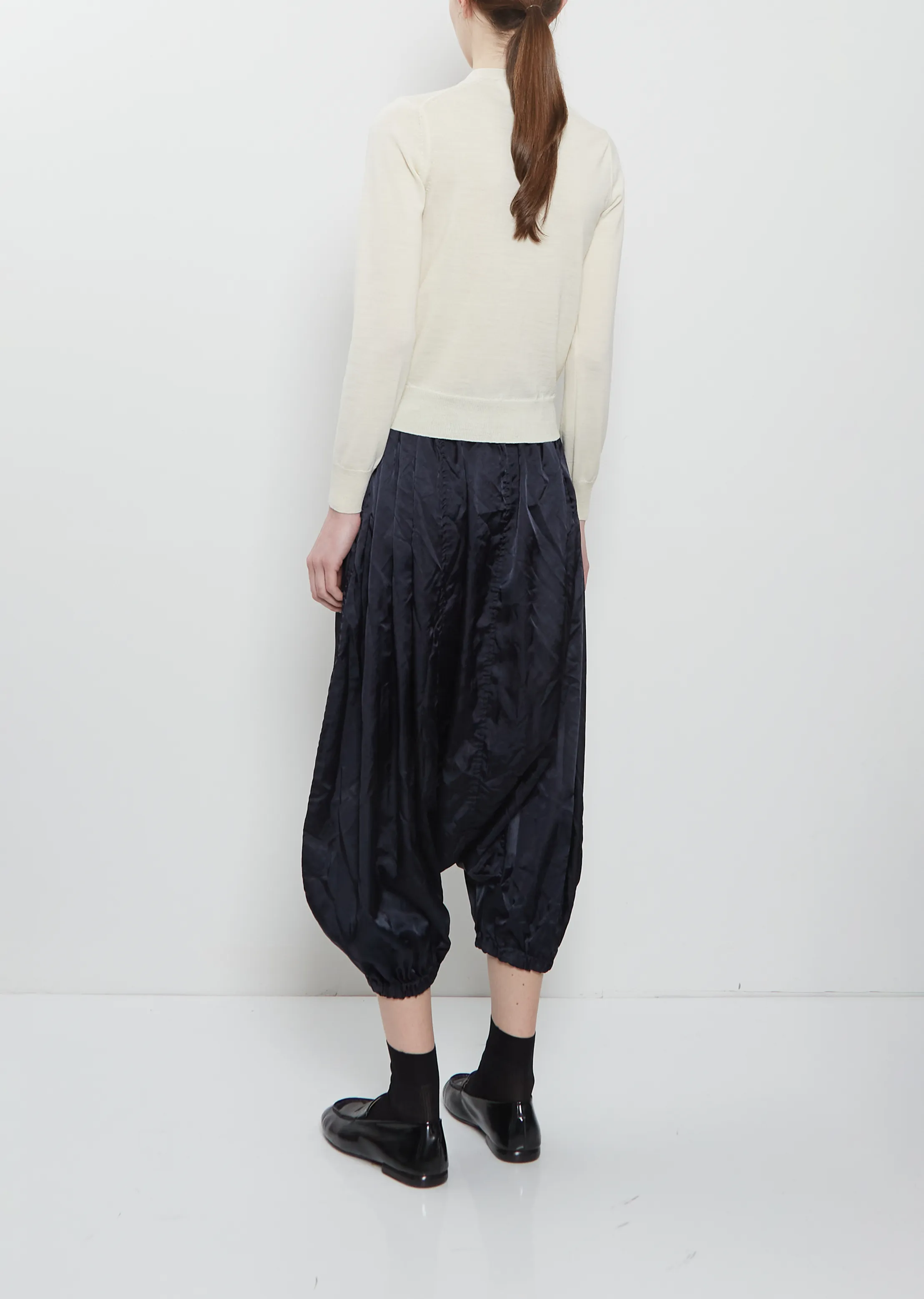 Flower Appliques Wool Cardigan sold by La Garconne product image thumbnail 3
