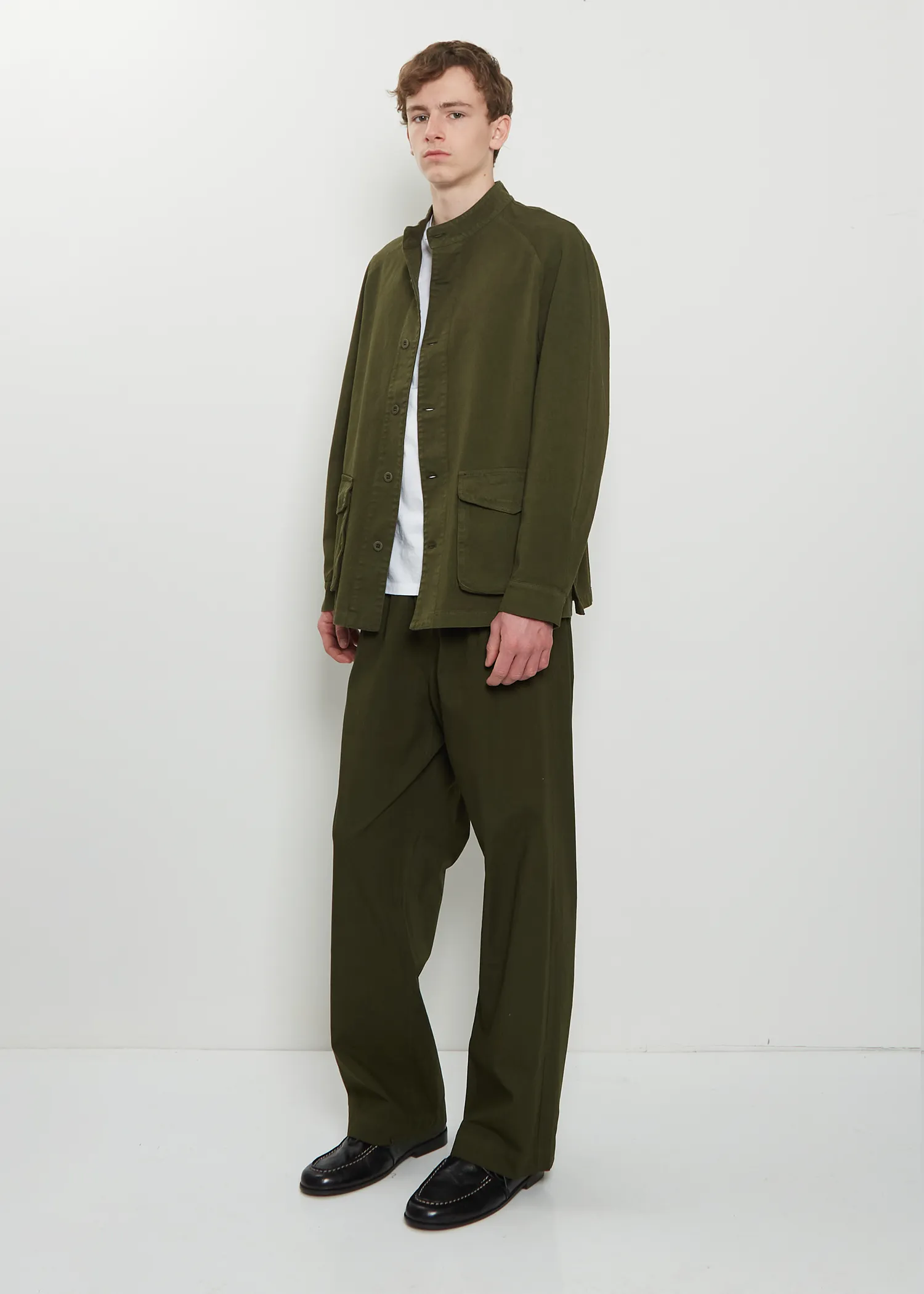 Ino Cotton Moon Jacket — Olive sold by La Garconne product image thumbnail 4