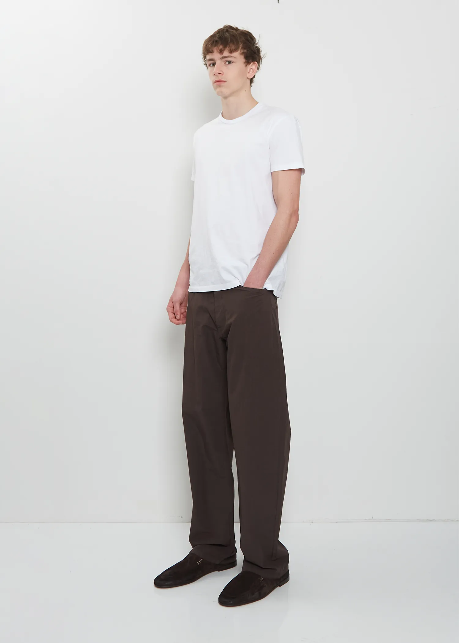 Jap Cotton Tee — White sold by La Garconne product image thumbnail 4