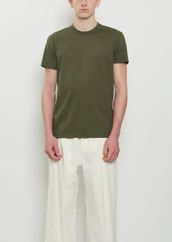 Jap Cotton Tee — Olive made by La Garconne