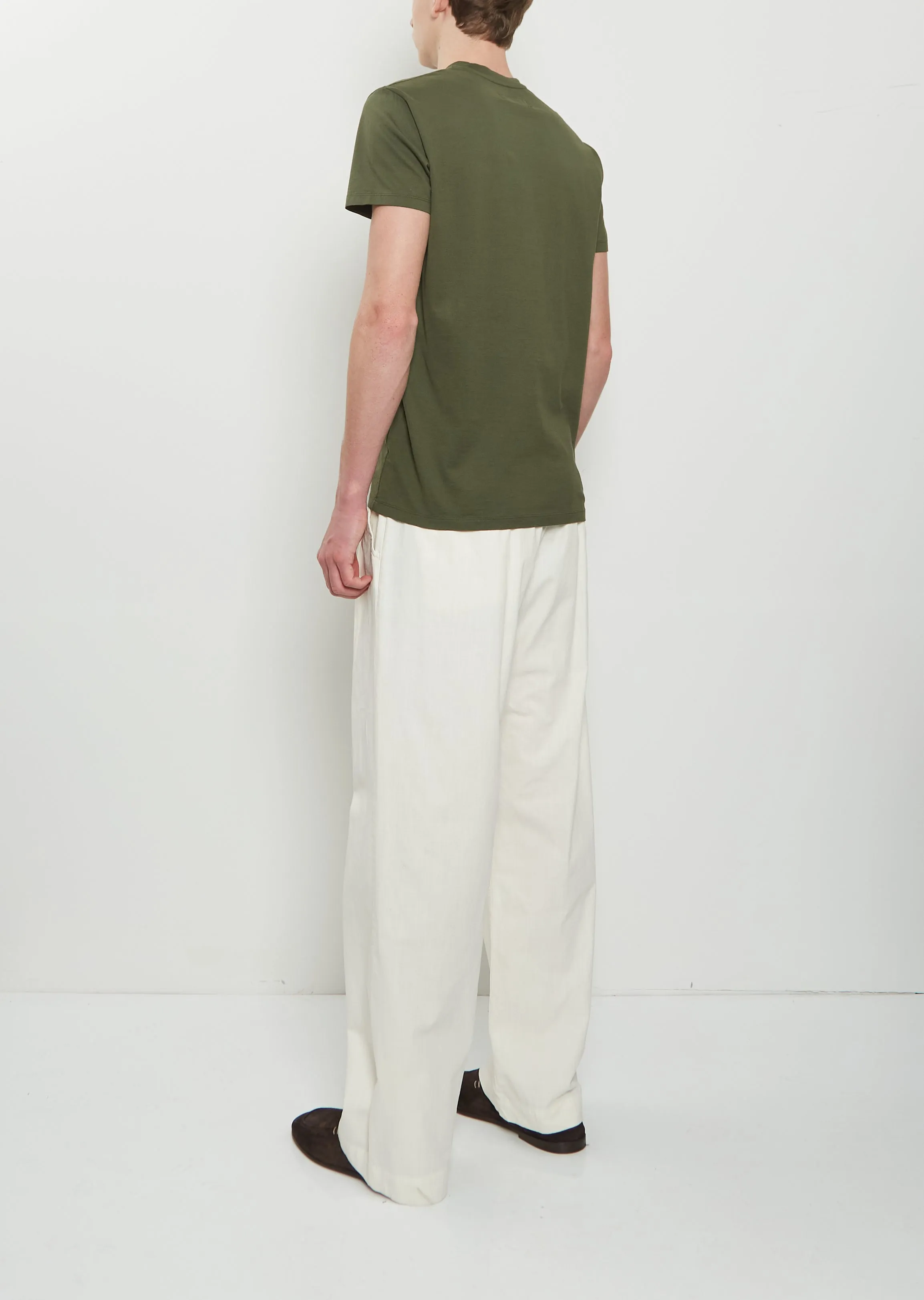Jap Cotton Tee — Olive sold by La Garconne product image thumbnail 3