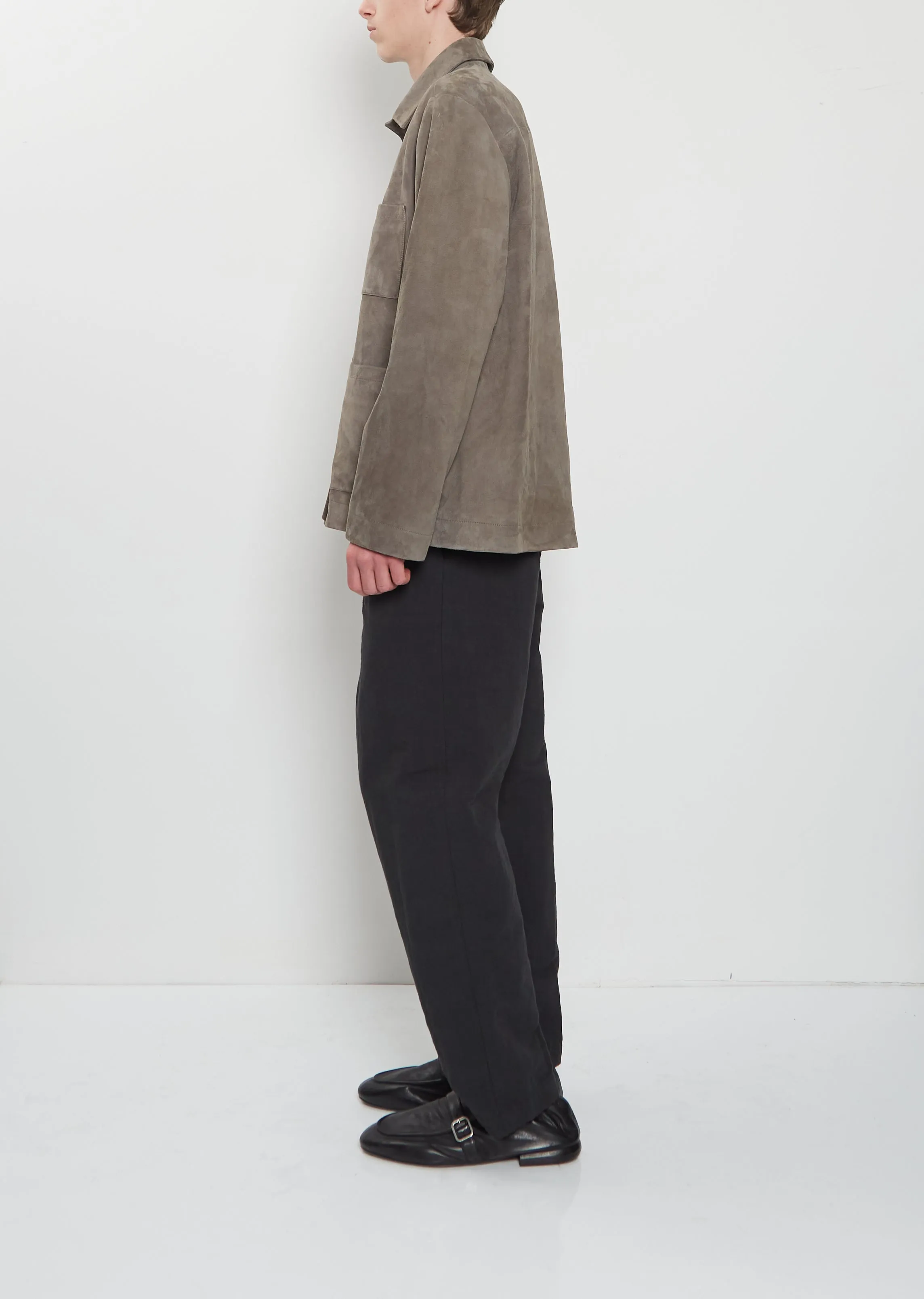 Hugo Suede Jacket sold by La Garconne product image thumbnail 2