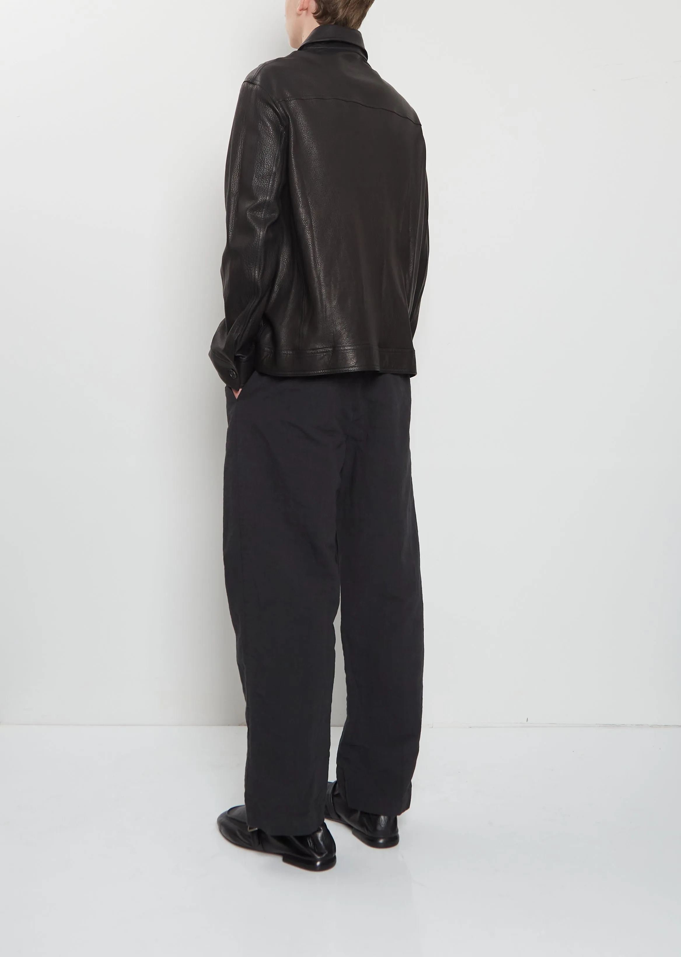 Peter Leather Jacket sold by La Garconne product image thumbnail 3