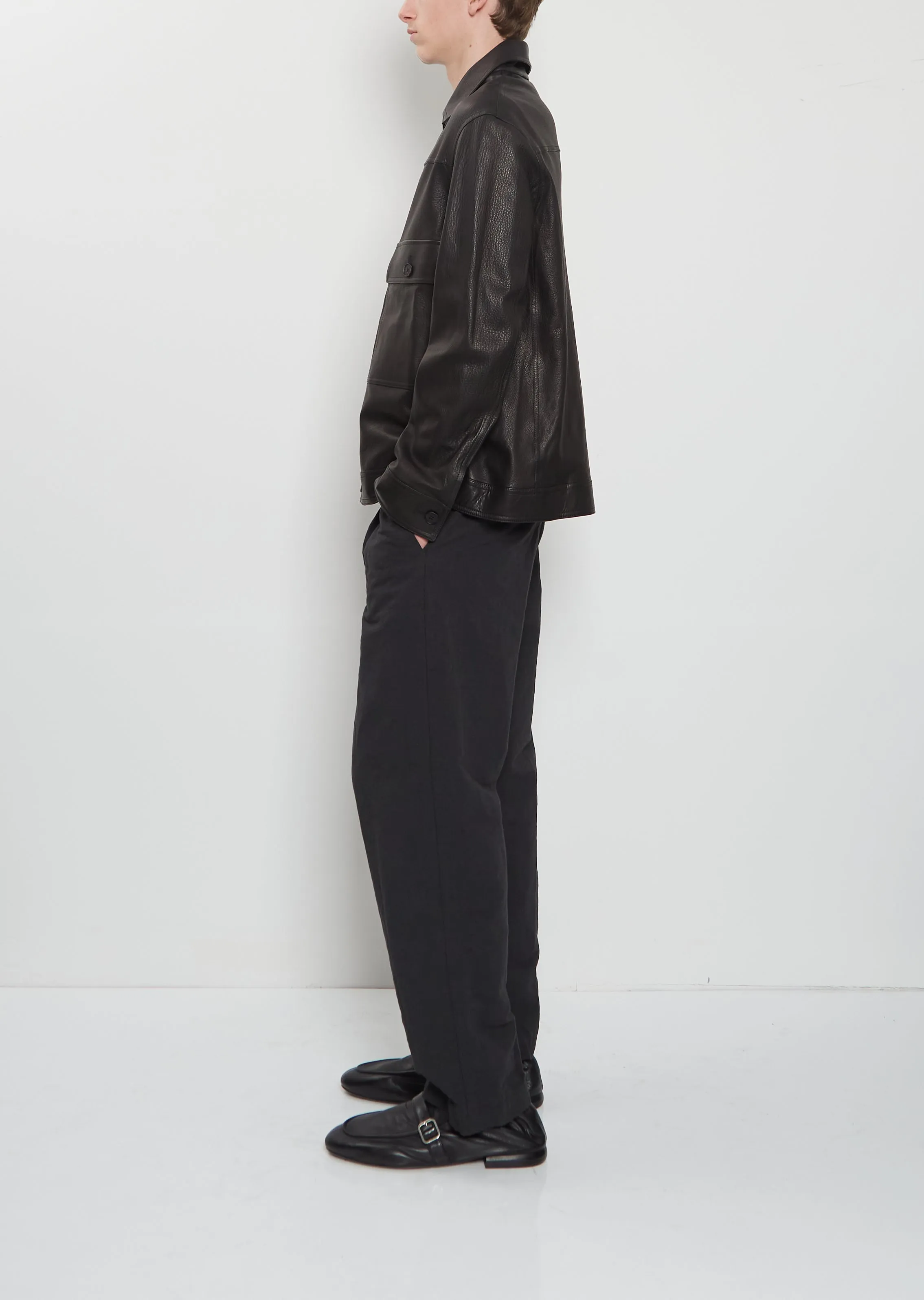 Peter Leather Jacket sold by La Garconne product image thumbnail 2