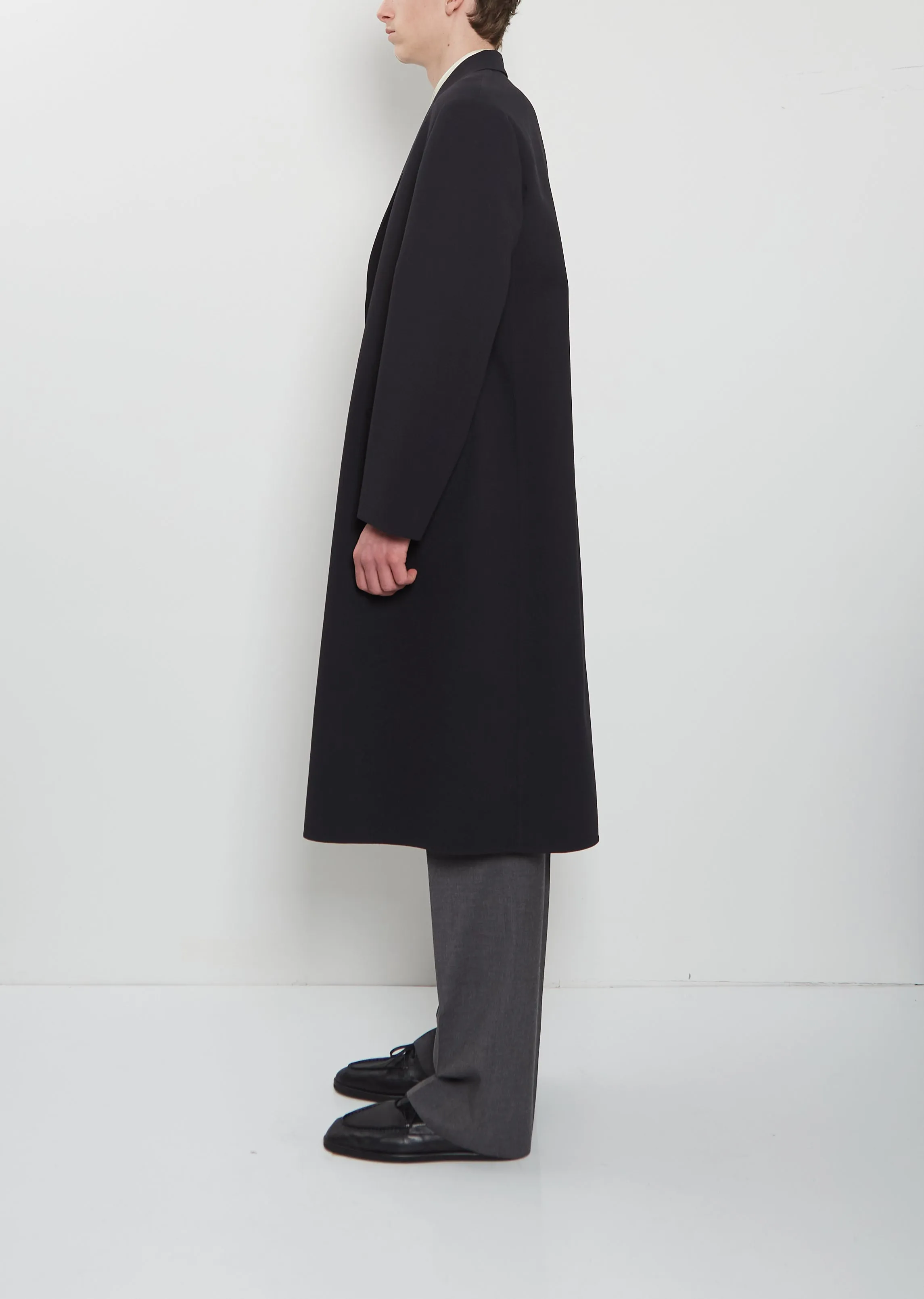 Structured Wool Hand-Sewn Coat sold by La Garconne product image thumbnail 2