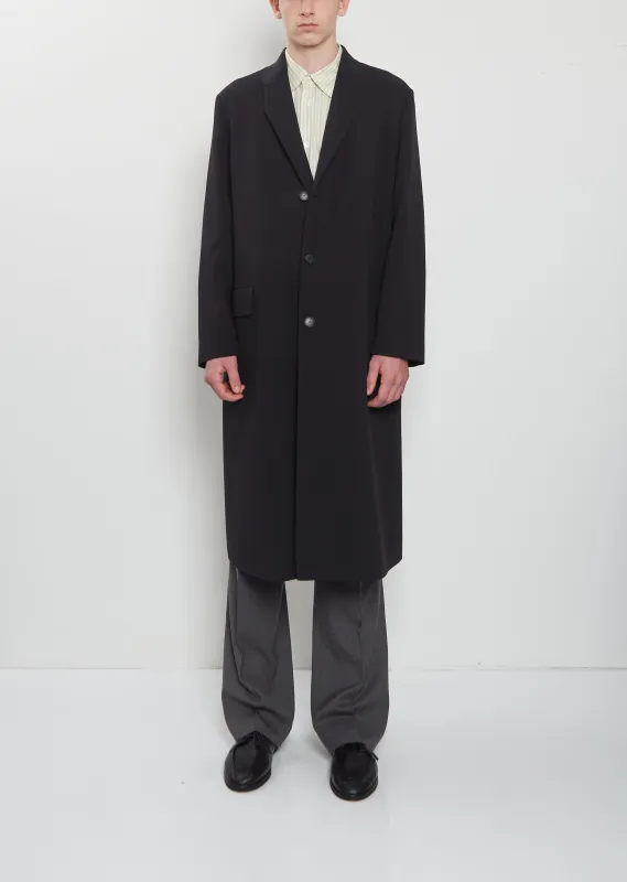 Structured Wool Hand-Sewn Coat made by La Garconne