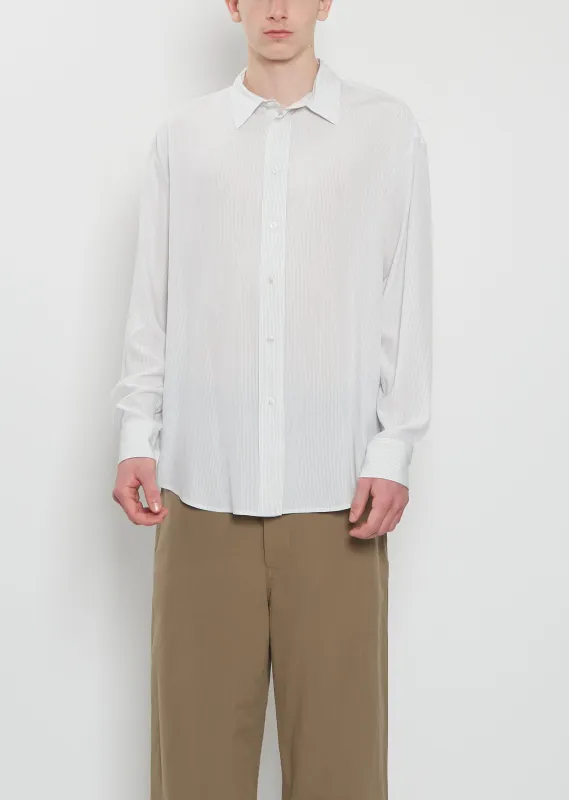 Granada Silk Shirt made by La Garconne