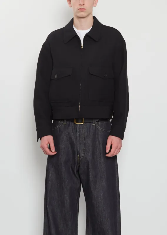 Langley Wool Linen Jacket made by La Garconne