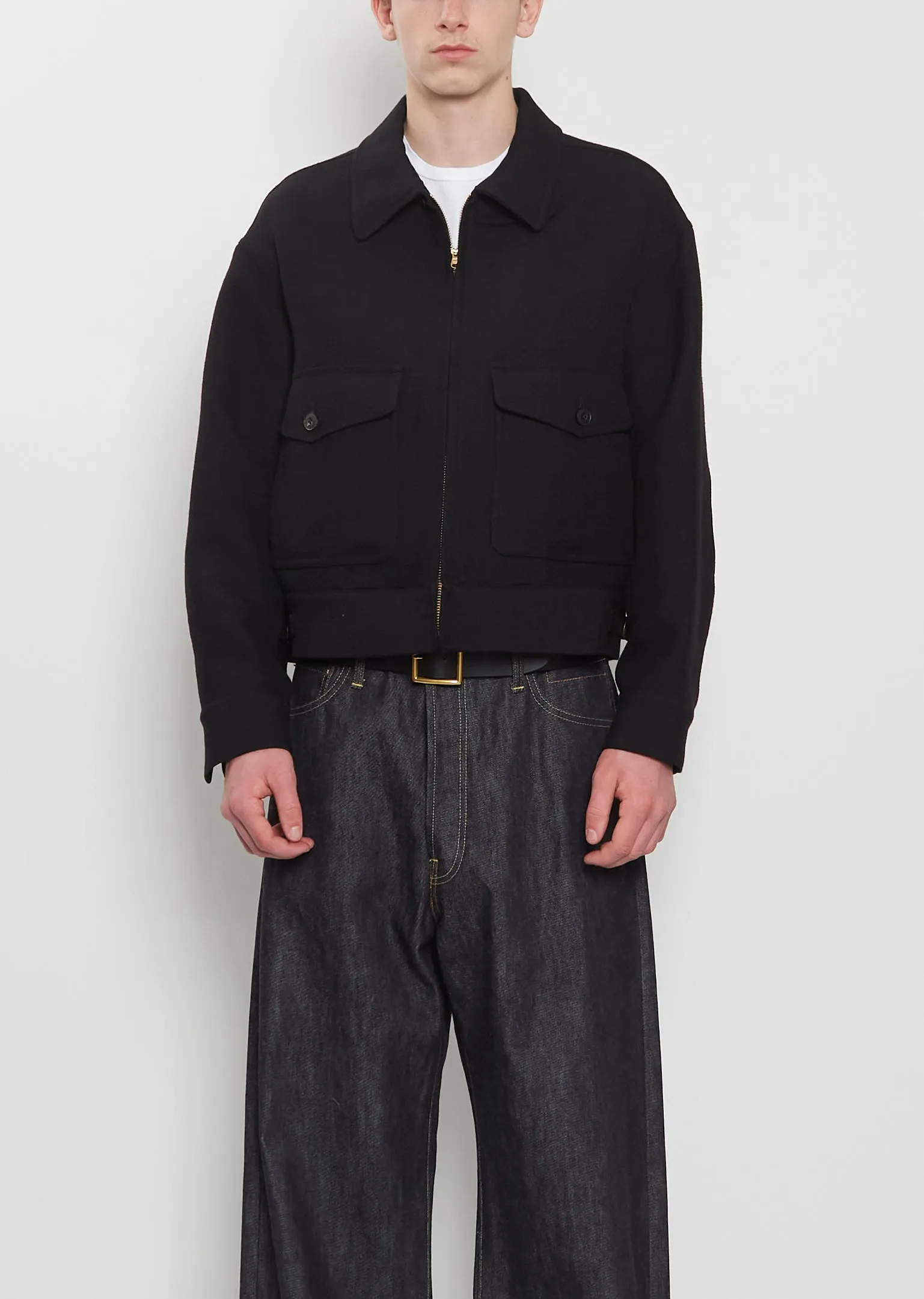 Langley Wool Linen Jacket sold by La Garconne