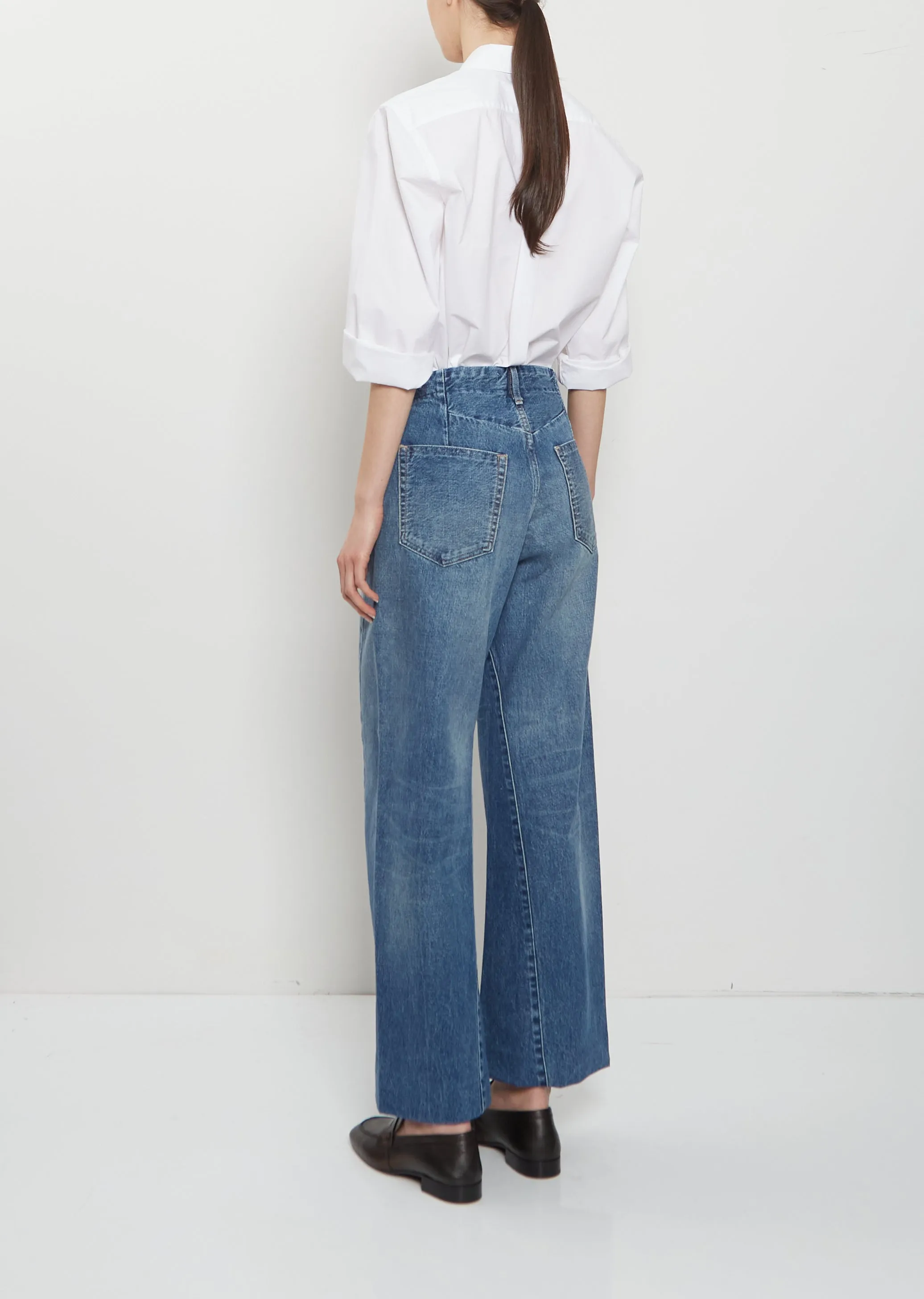 Boy Jean Trousers — Vintage Mid Blue sold by La Garconne product image thumbnail 3