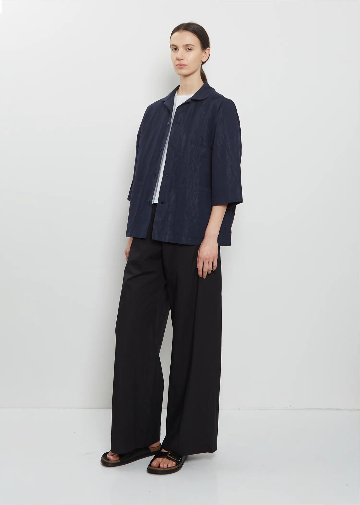 Olivia Technical Cotton Pulla Jacket — Atlantic sold by La Garconne product image thumbnail 4