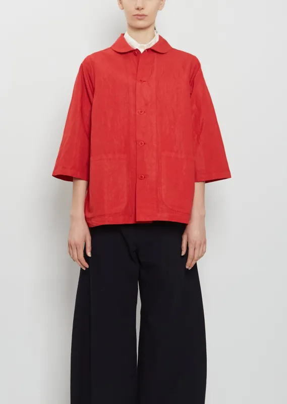 Olivia Technical Cotton Pulla Jacket — Tango sold by La Garconne