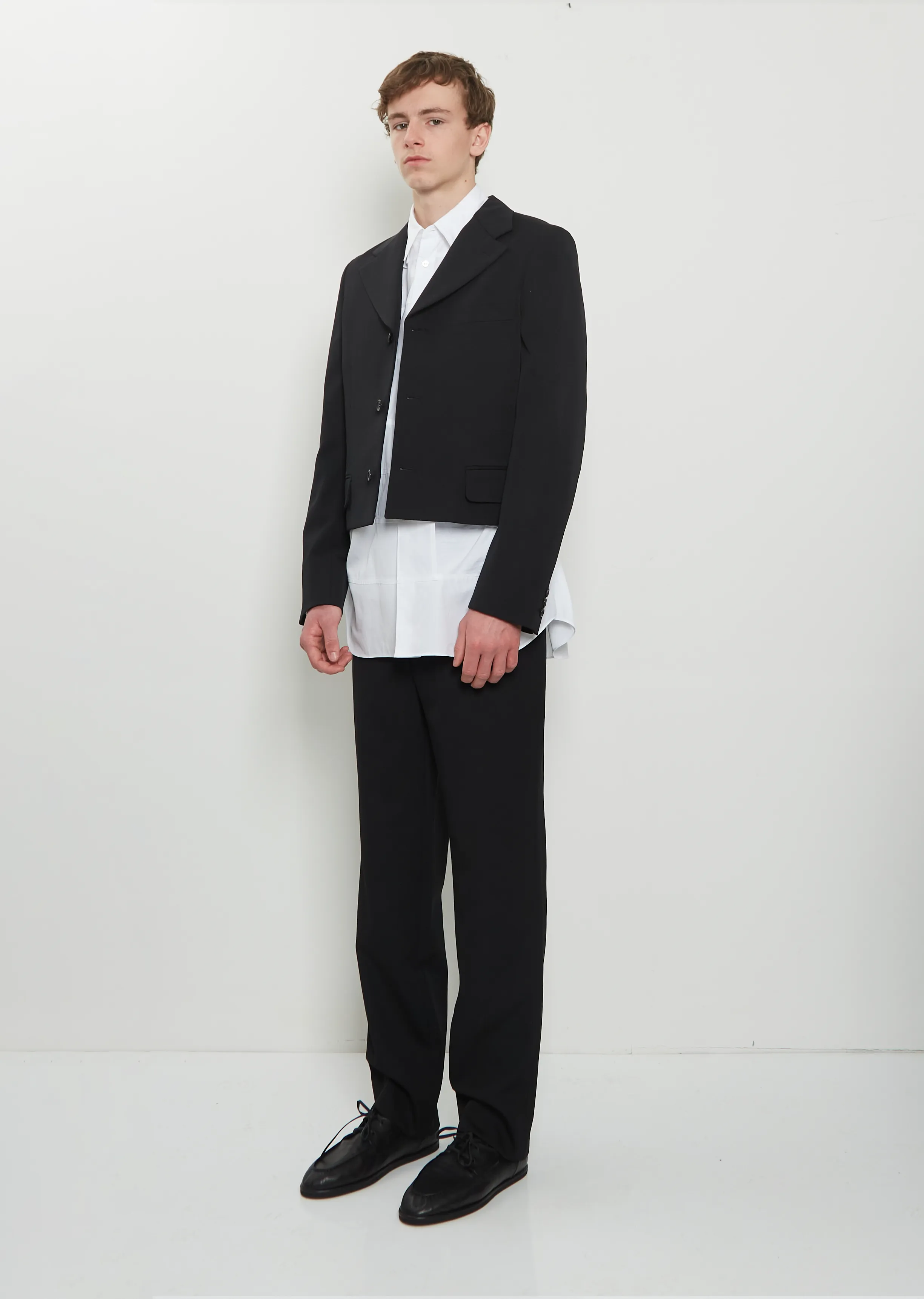 Wool Short Blazer sold by La Garconne product image thumbnail 4