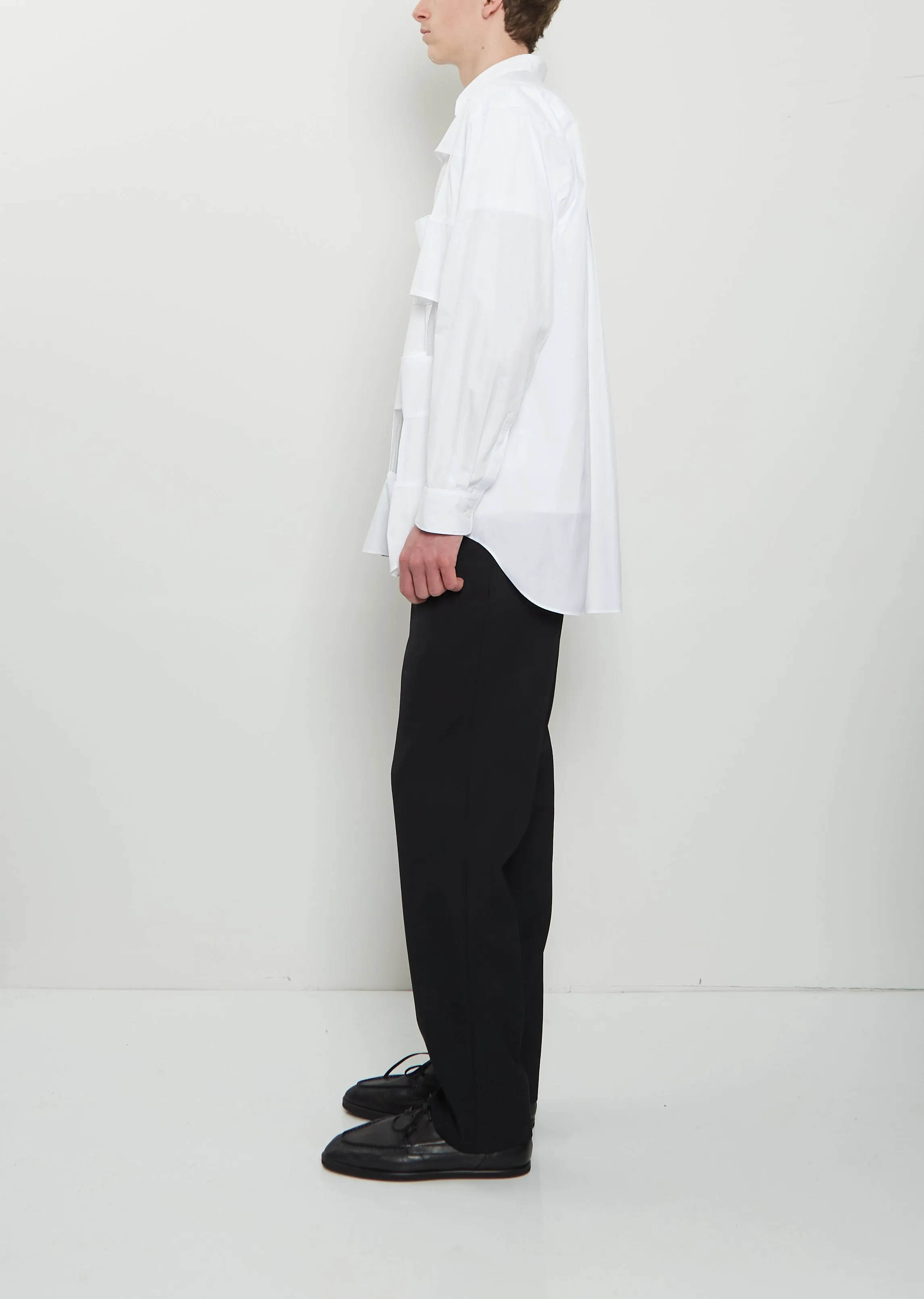 Cotton Square Cut Out Shirt sold by La Garconne product image thumbnail 2