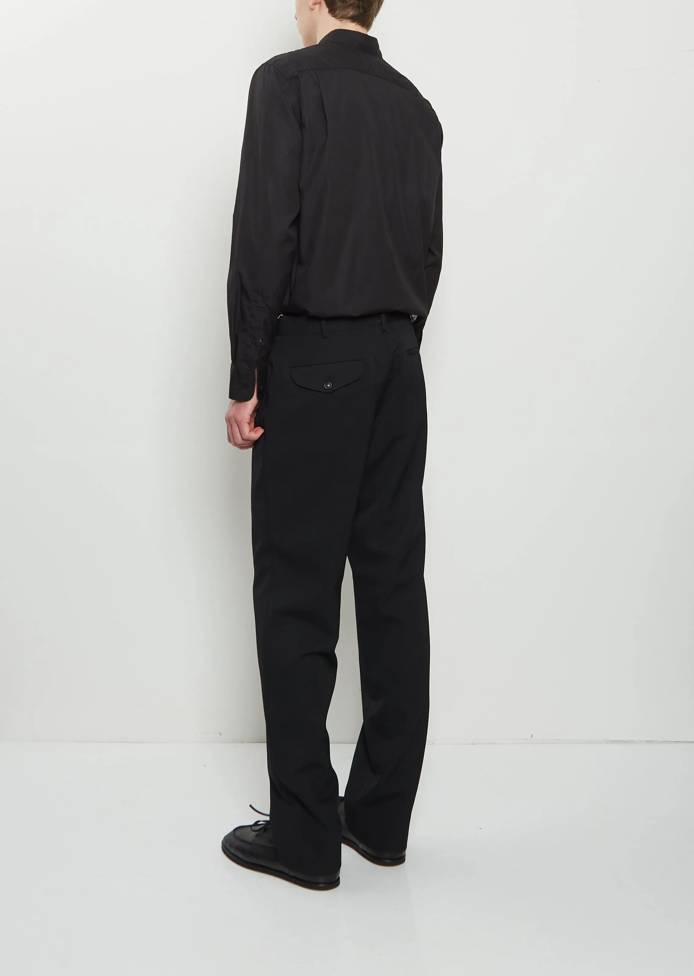 Wool Tapered Pants — Black sold by La Garconne product image thumbnail 3