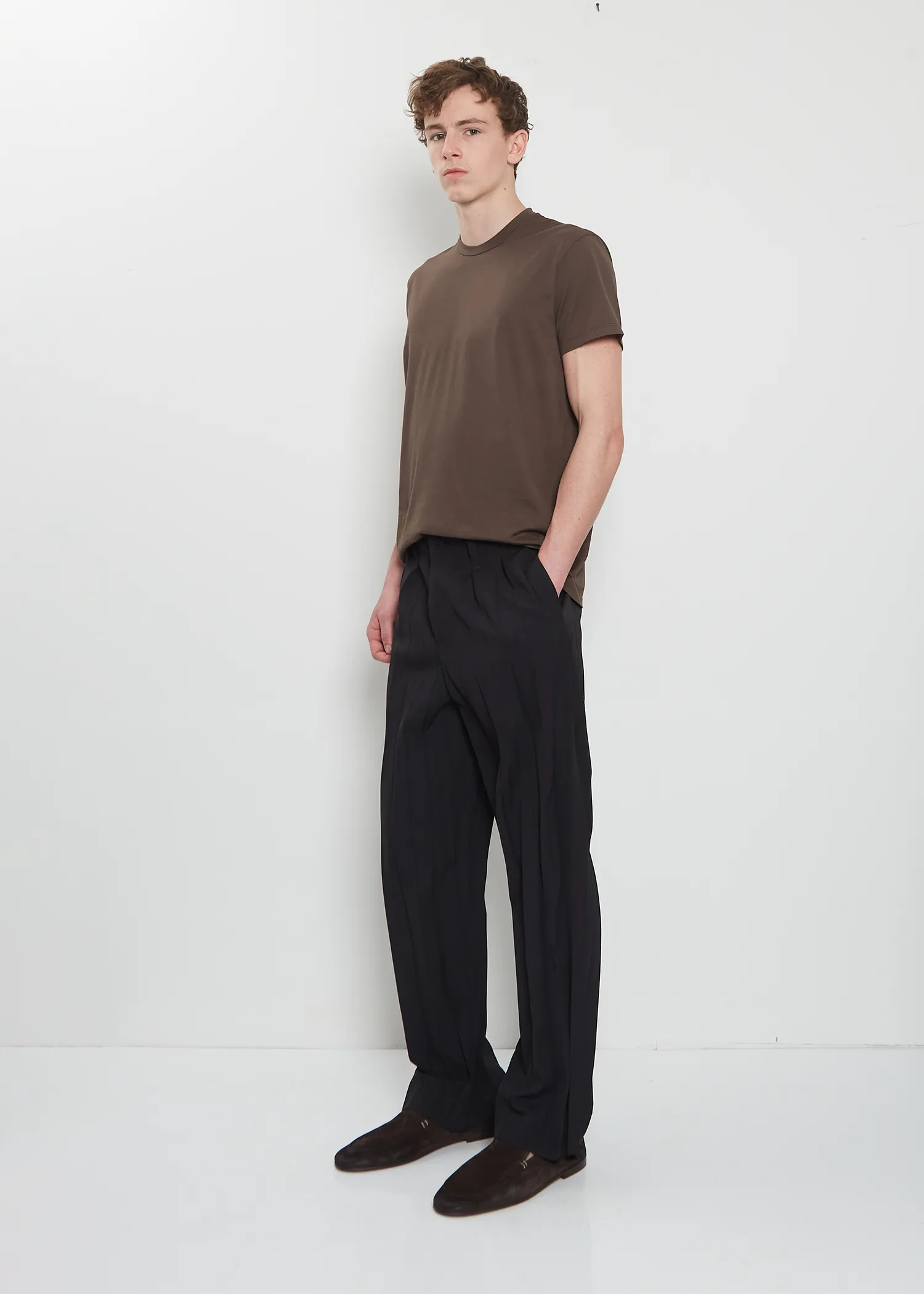Edge Ensemble Wide Pleats Pant sold by La Garconne product image thumbnail 4