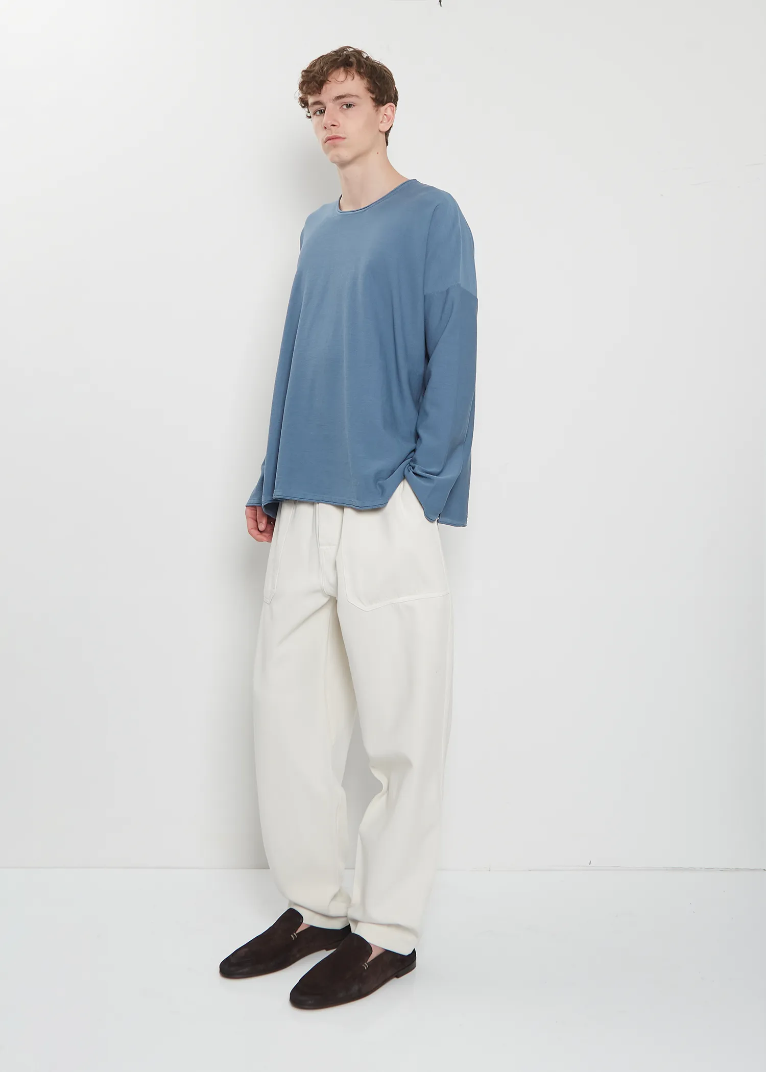 Overdyed Long Sleeve Shirt sold by La Garconne product image thumbnail 4