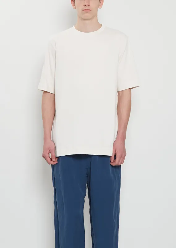 Felix Cotton T-Shirt — Ivory made by La Garconne