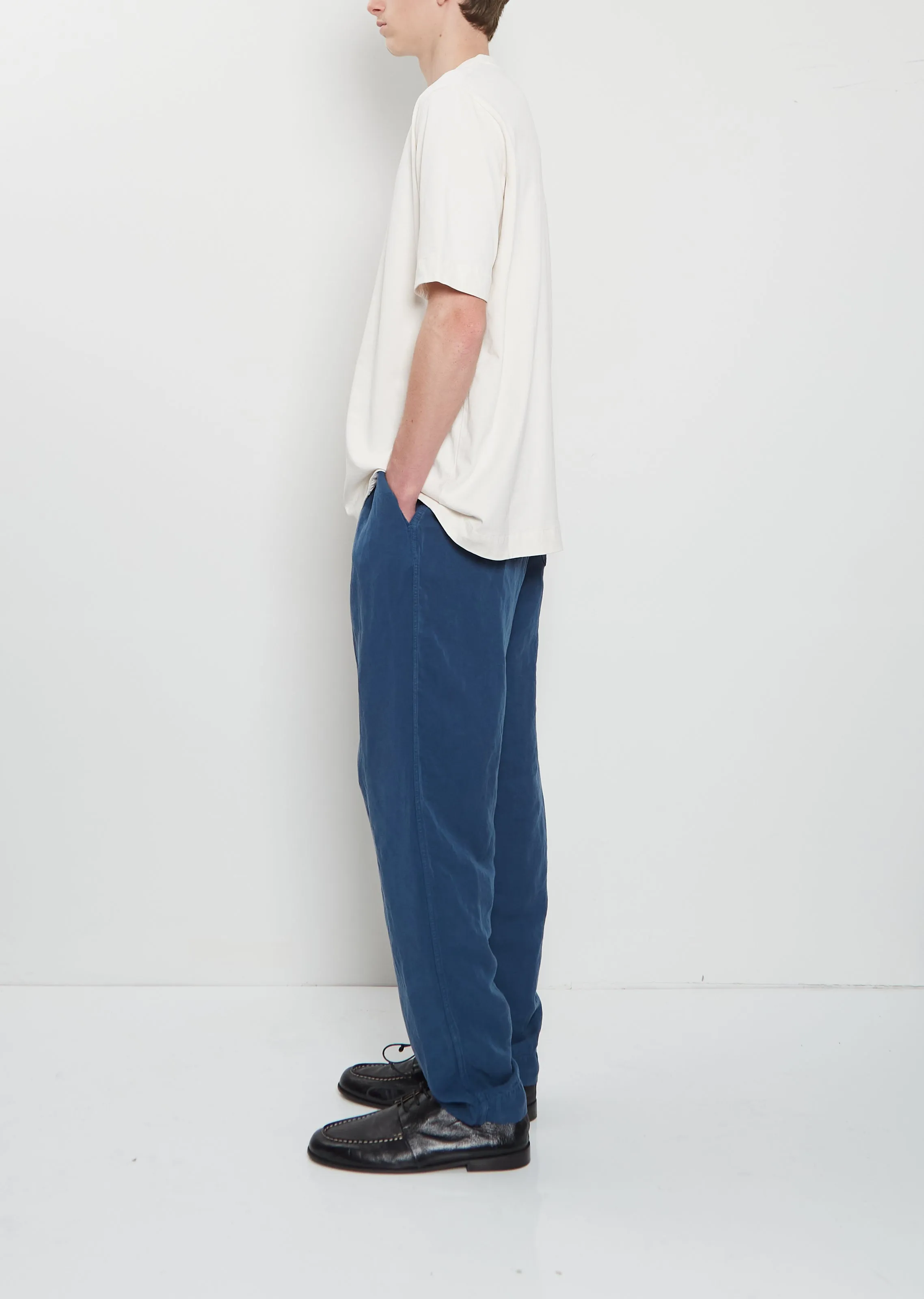 Jog Ah Linen Pant — Blue sold by La Garconne product image thumbnail 2