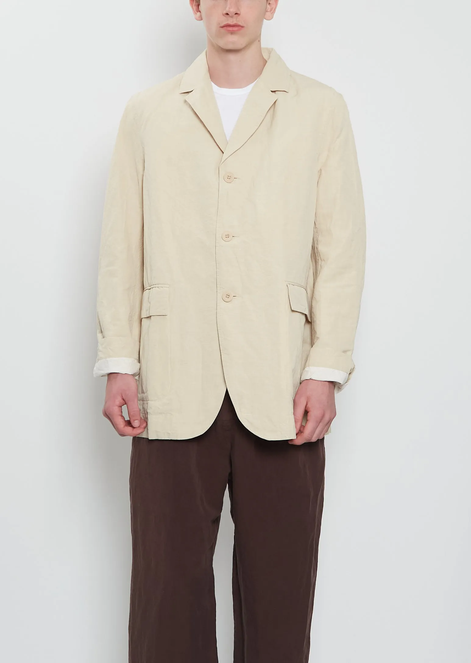 March Cotton Linen Jacket sold by La Garconne