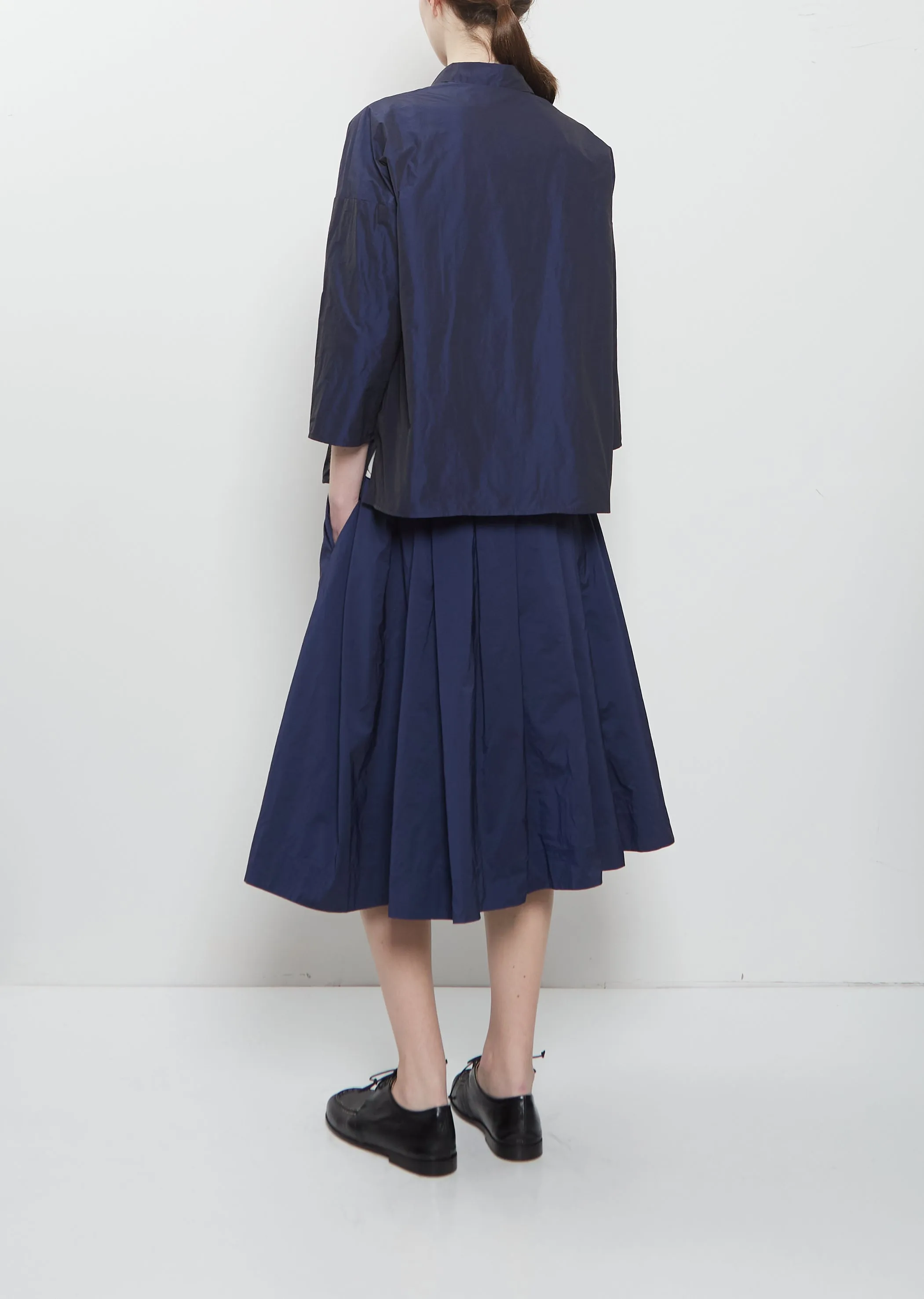 Technical Taffeta Short Collar Shirt sold by La Garconne product image thumbnail 3