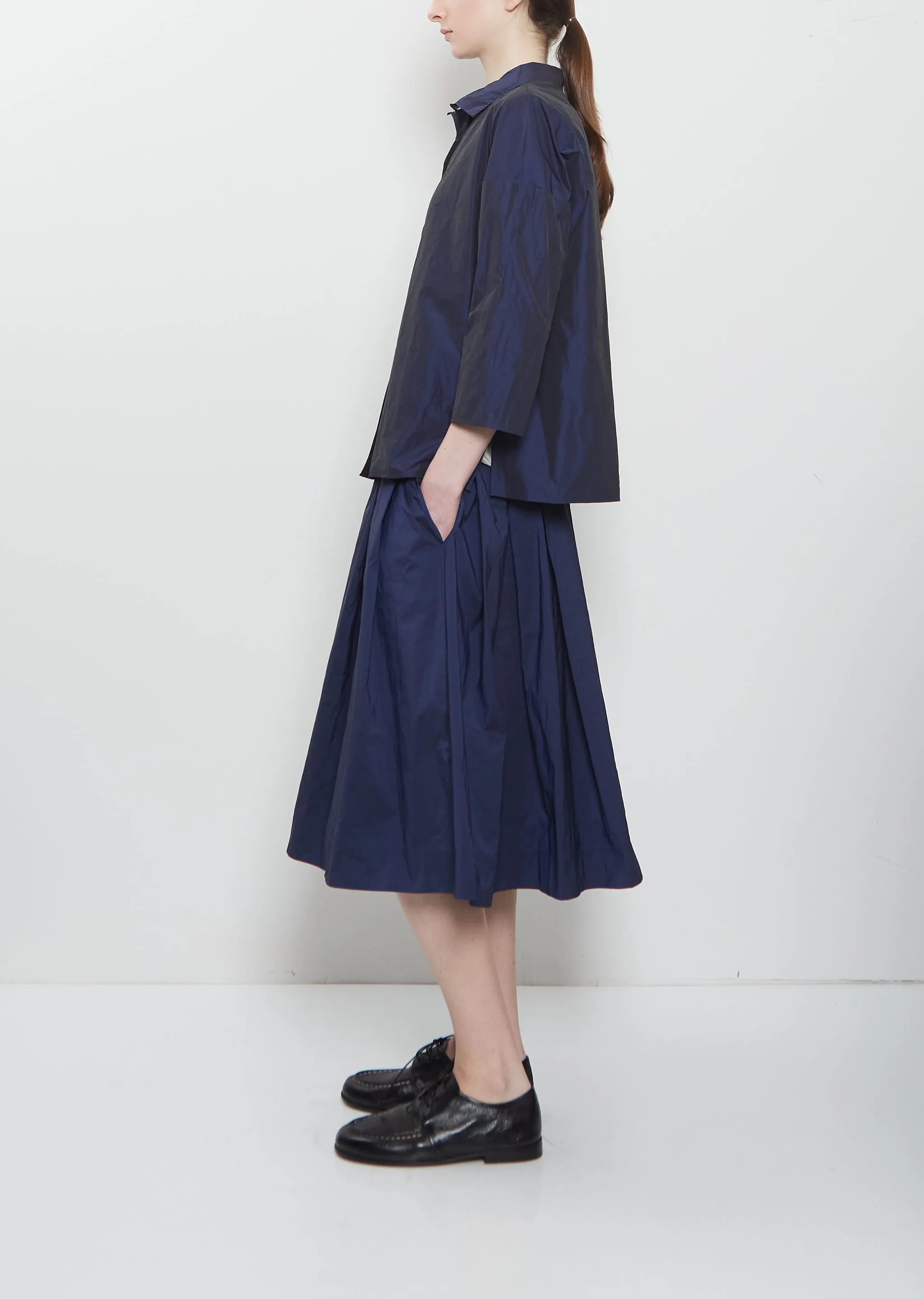 Technical Taffeta Short Collar Shirt sold by La Garconne product image thumbnail 2