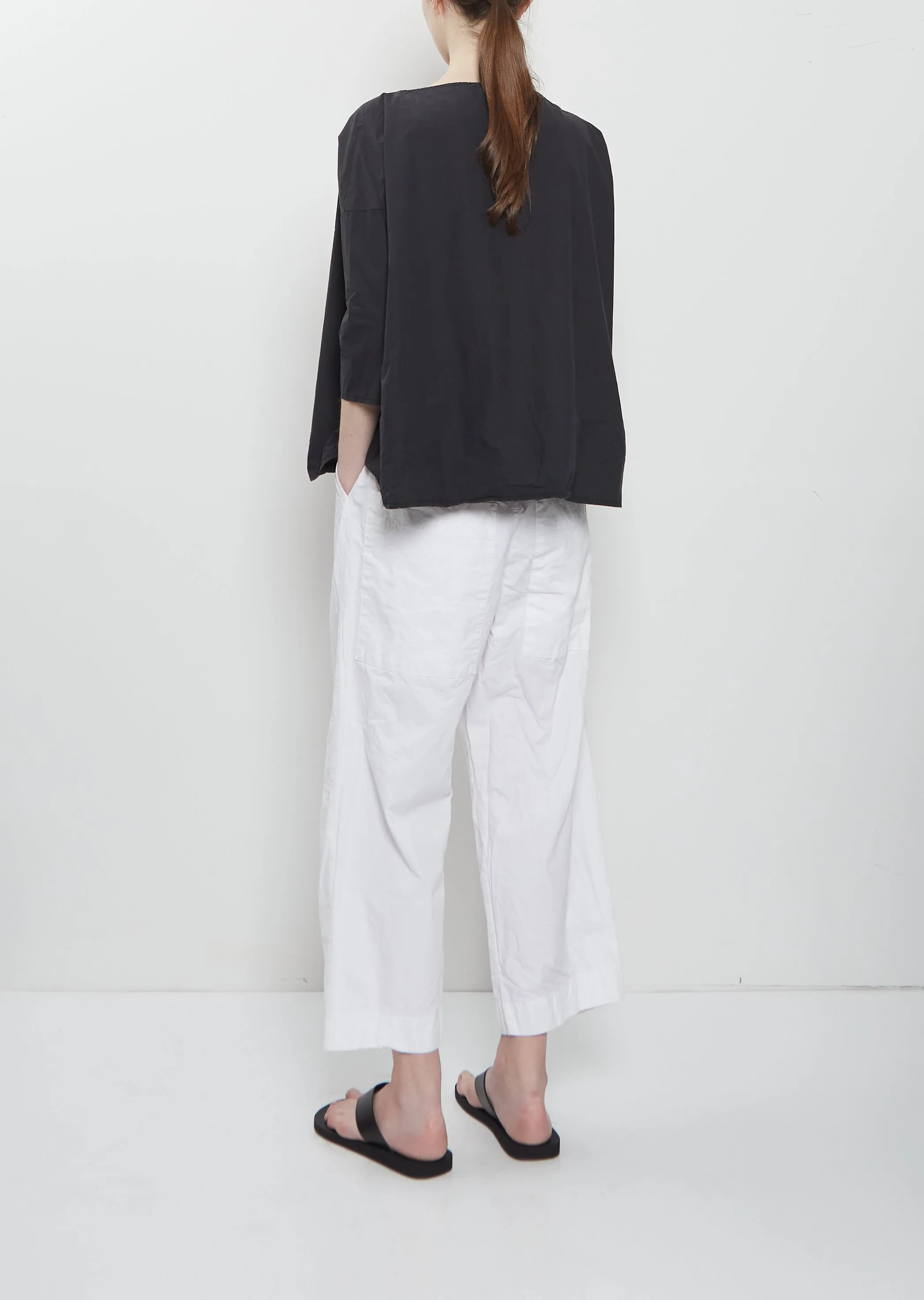 Ultra Light Canvas Short Tunic — Black sold by La Garconne product image thumbnail 3