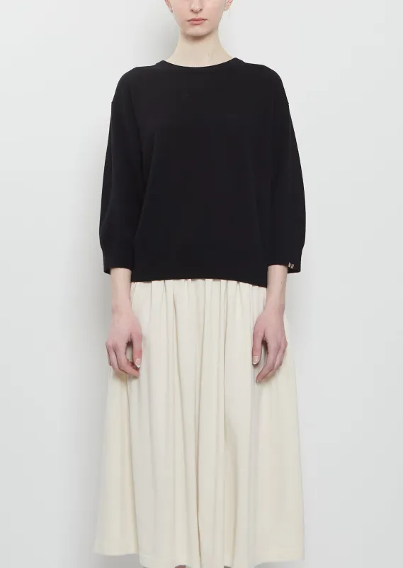 n°398 Jewel Cashmere Sweater — Raven made by extreme cashmere