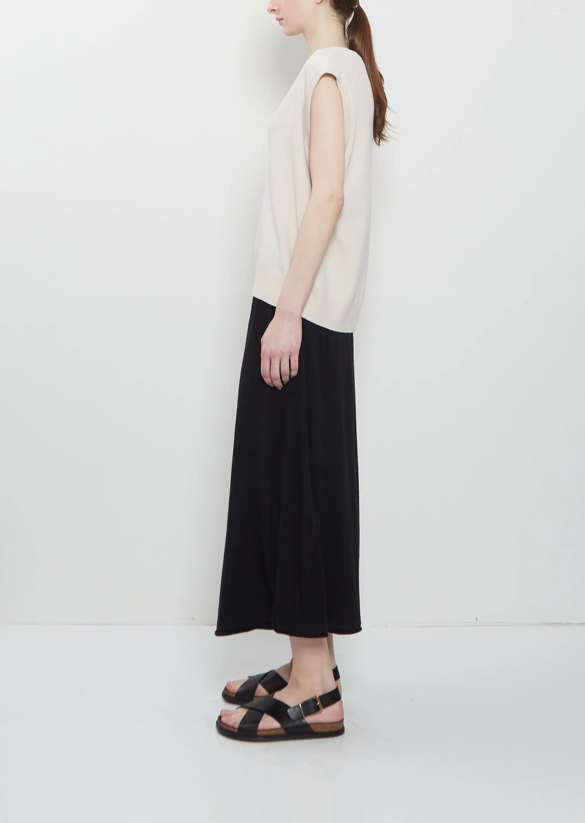 n°423 Lord Stretch Cashmere Top — Bone sold by La Garconne product image thumbnail 2