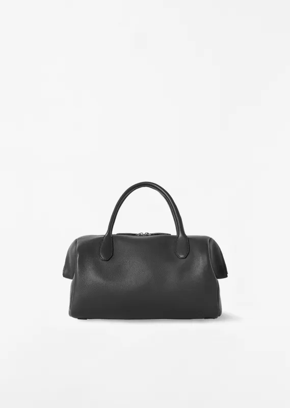 Faye Bowling Bag — Black made by The Row