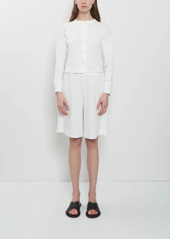 Larissa Cotton Short made by The Row