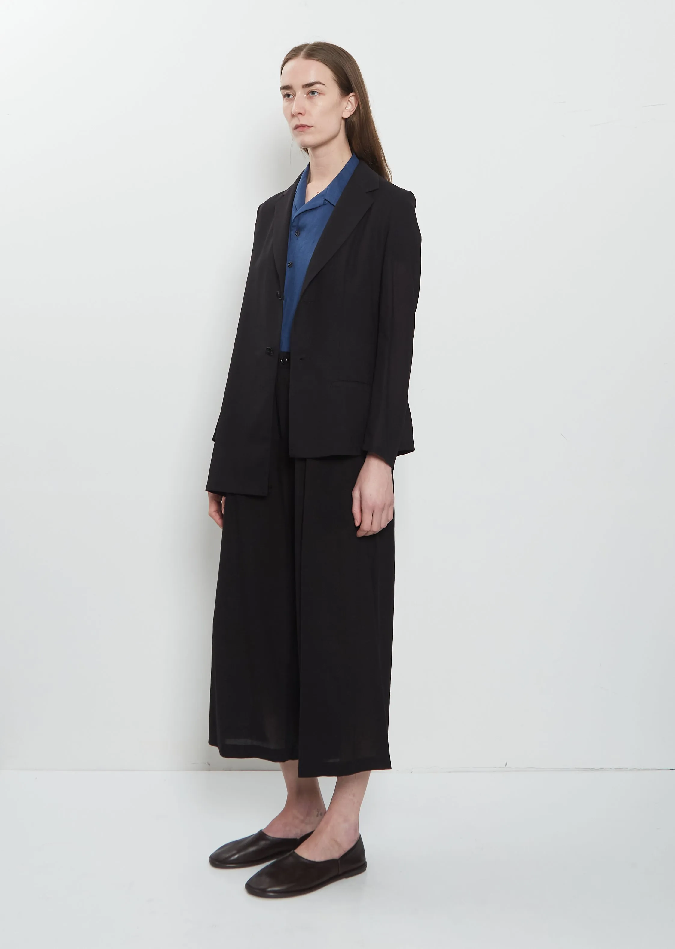 Asymmetry Twill Jacket sold by La Garconne product image thumbnail 4