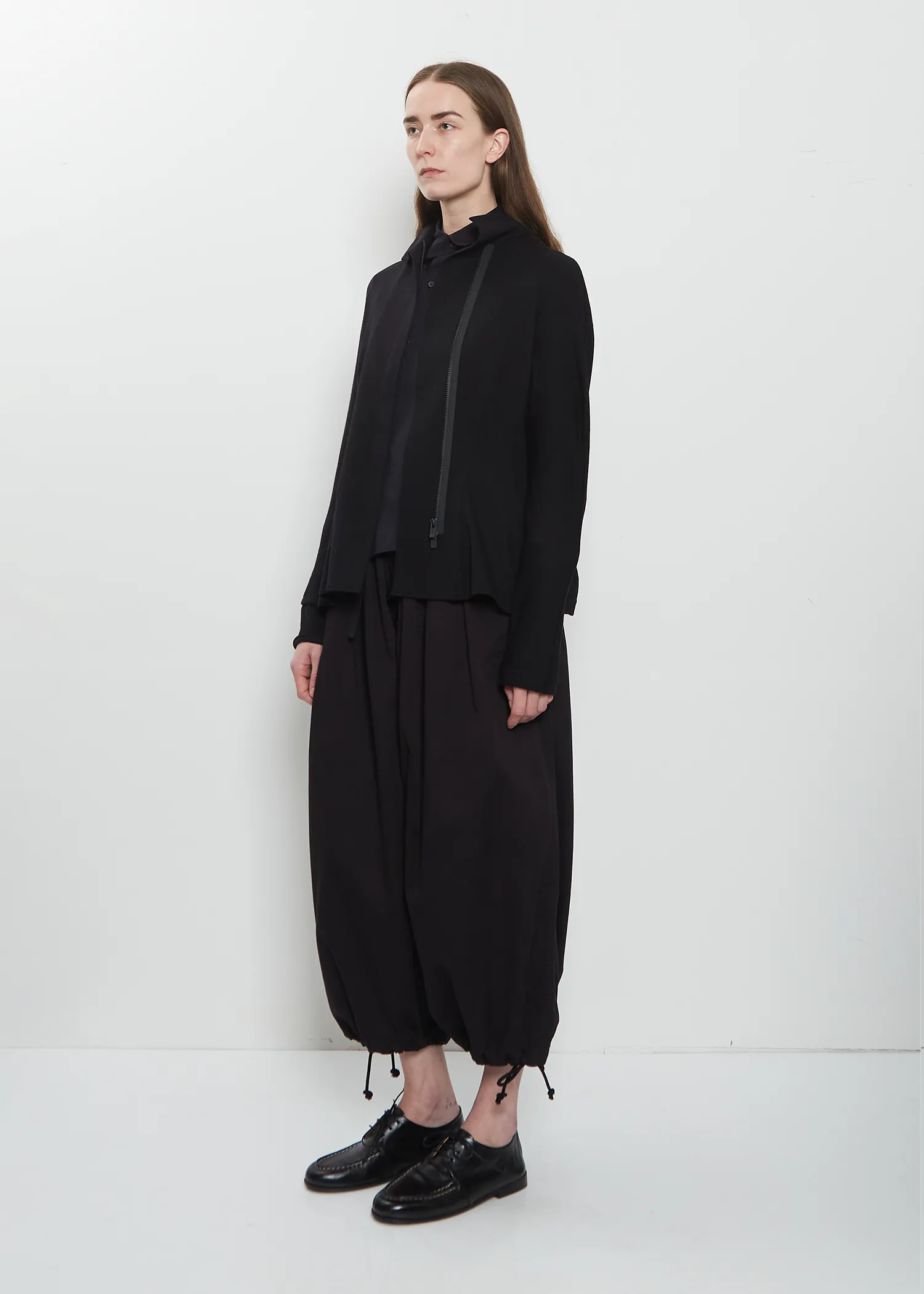 Zip Wool Cardigan sold by La Garconne product image thumbnail 4