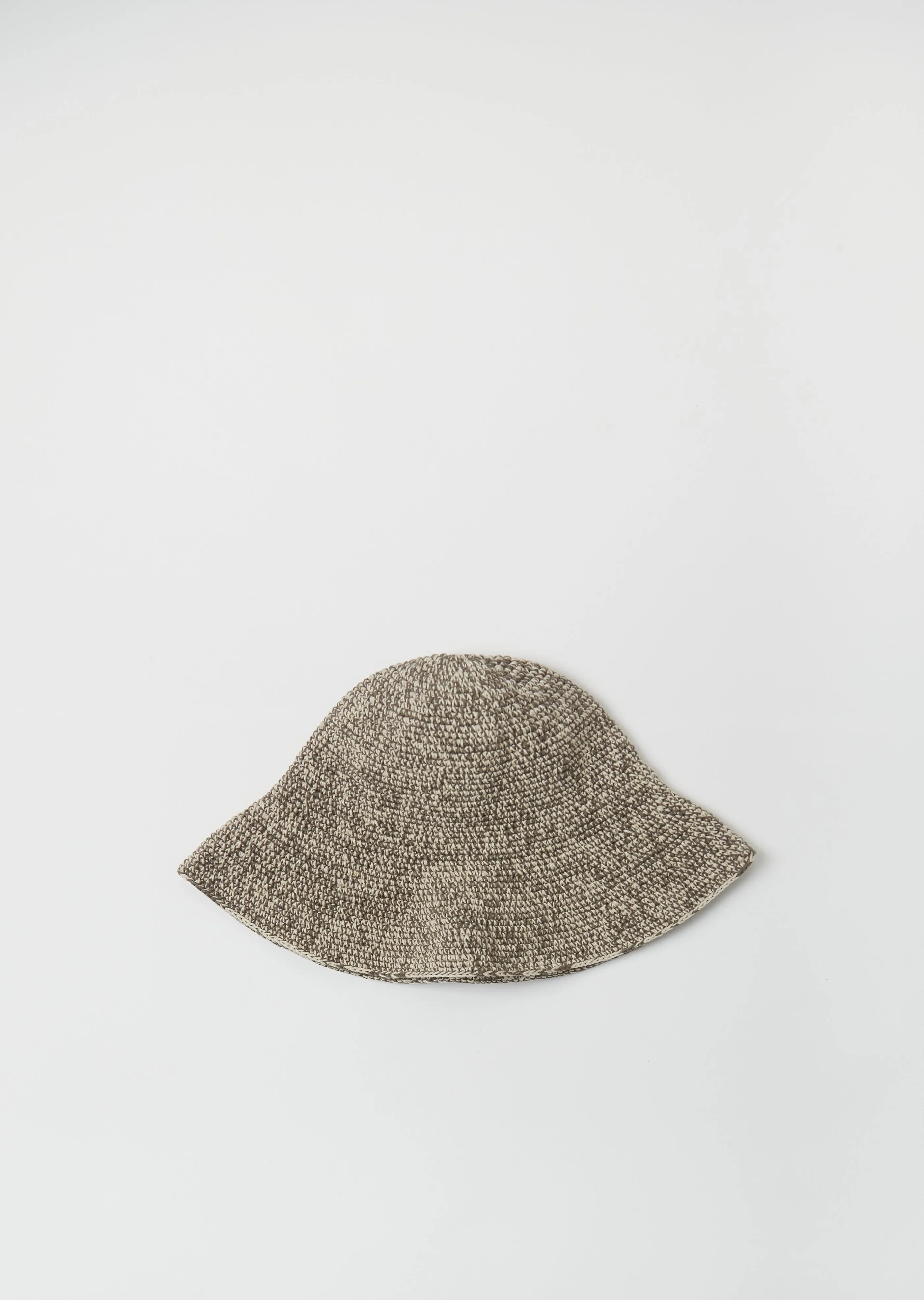 Crochet Cotton Linen Brim Hat sold by La Garconne