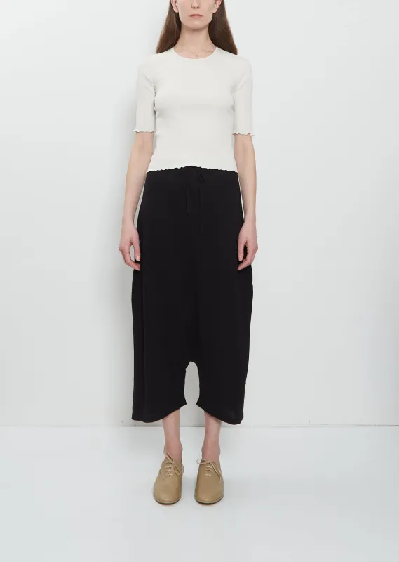 Sarouel Cotton Linen Pants sold by La Garconne