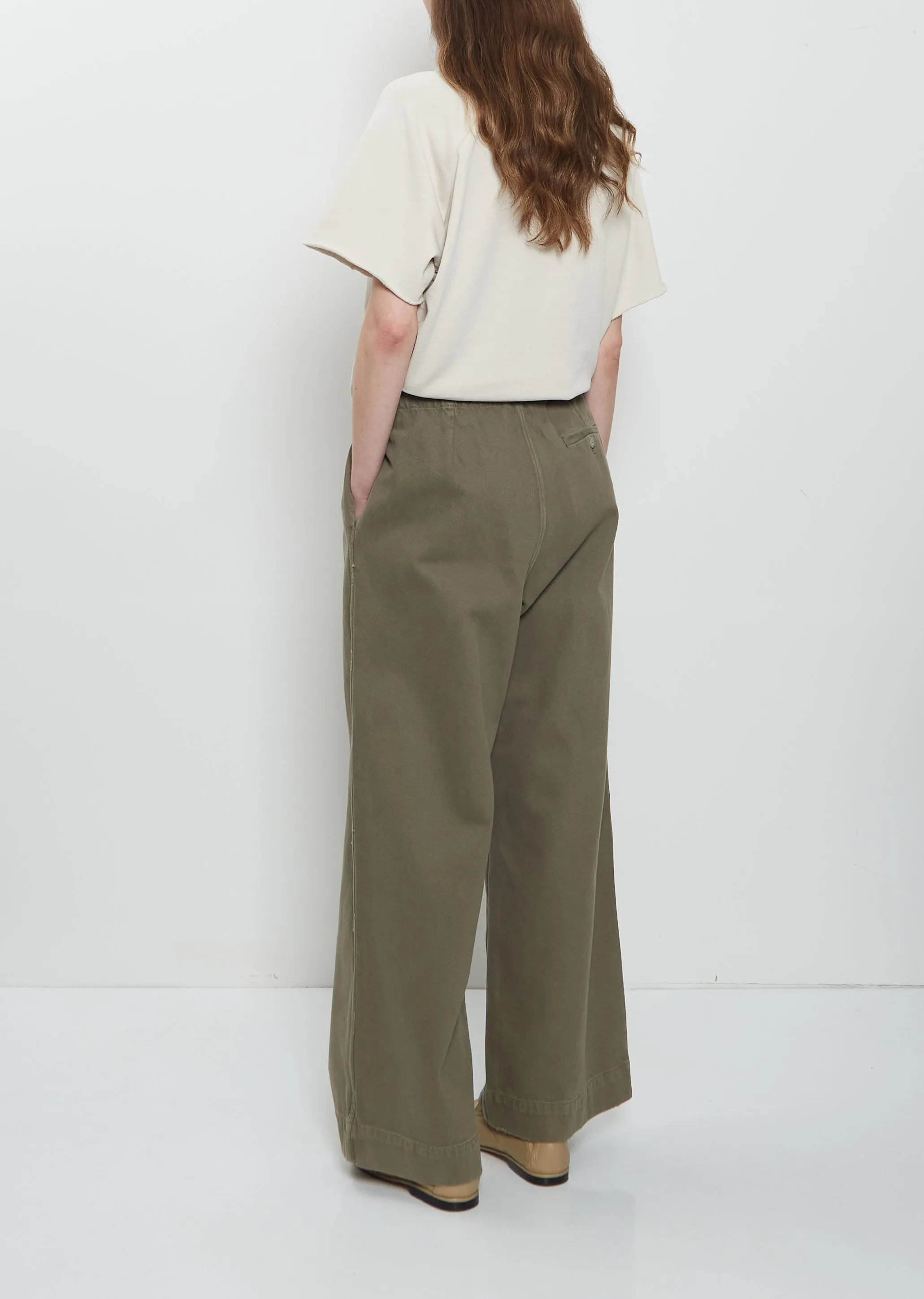 Washed Cotton Trouser sold by La Garconne product image thumbnail 3