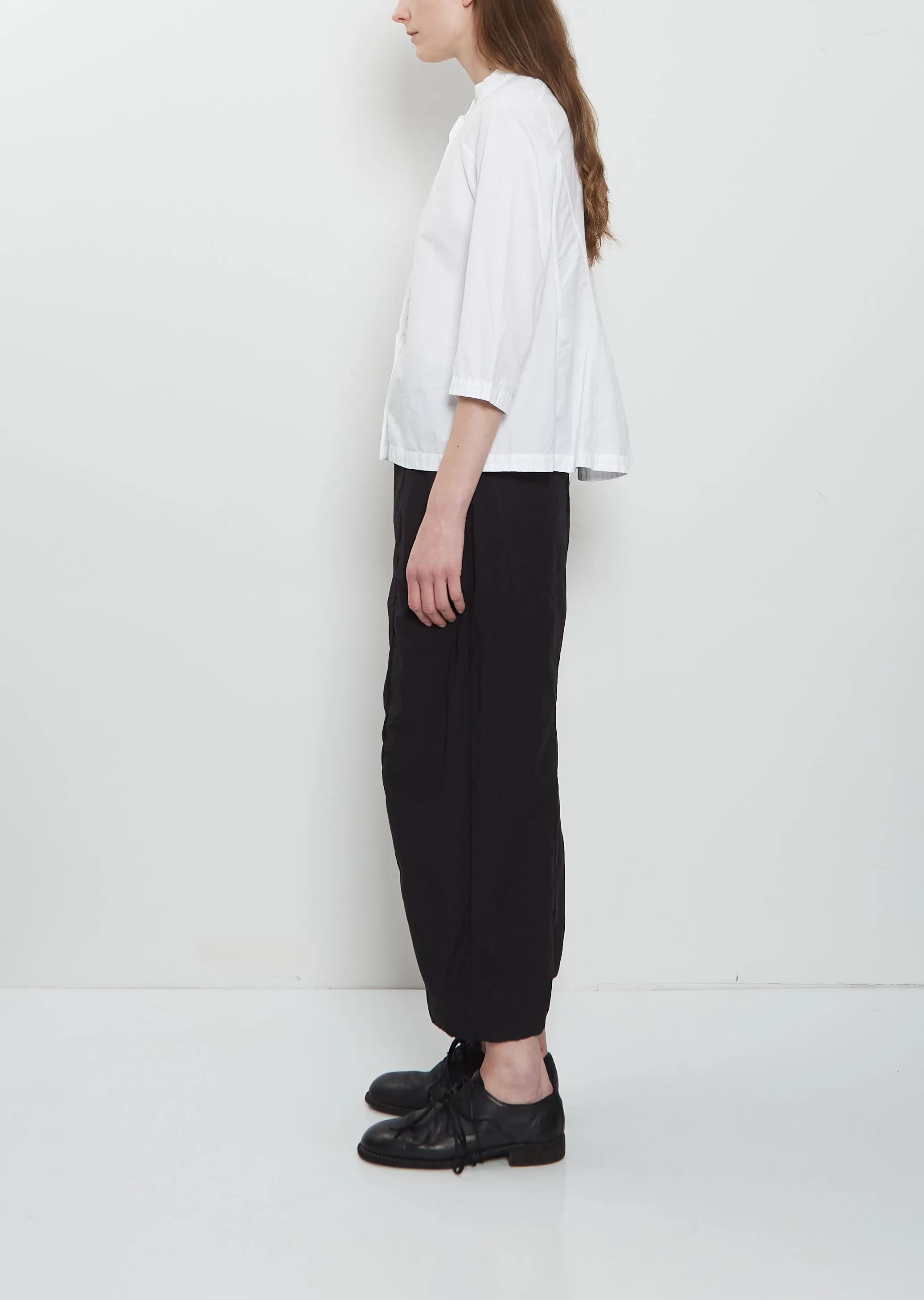 Ada Cotton Tailored Shirt — White sold by La Garconne product image thumbnail 2