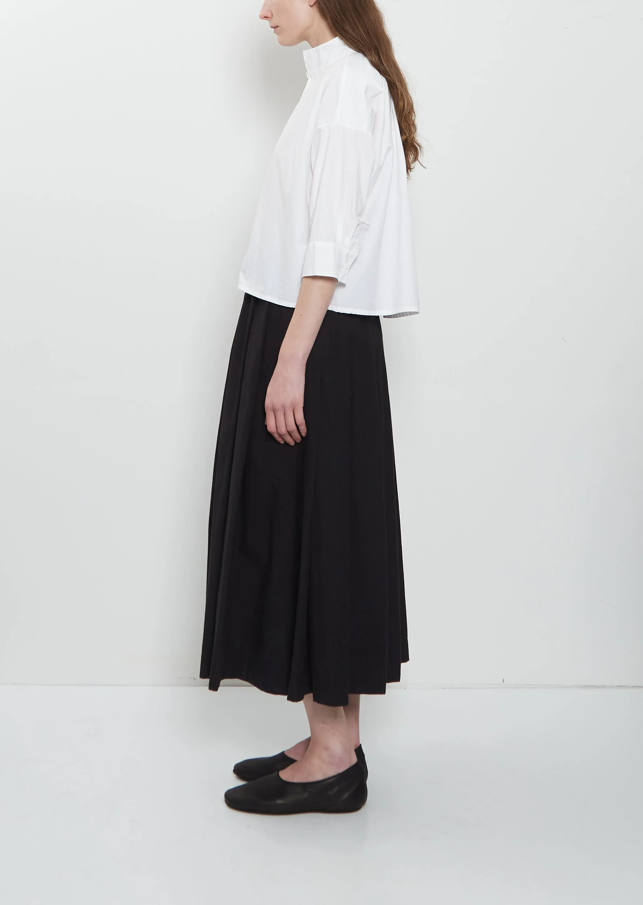 Claudia Cotton Shirt — White sold by La Garconne product image thumbnail 2