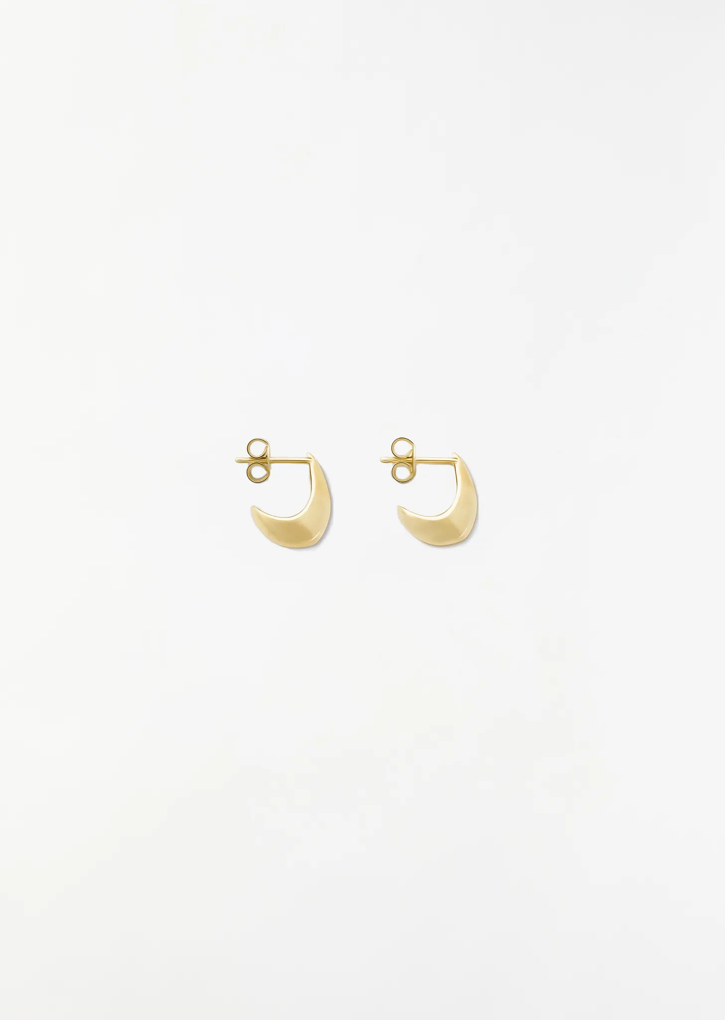 Micro Drop Vermeil Earrings sold by La Garconne