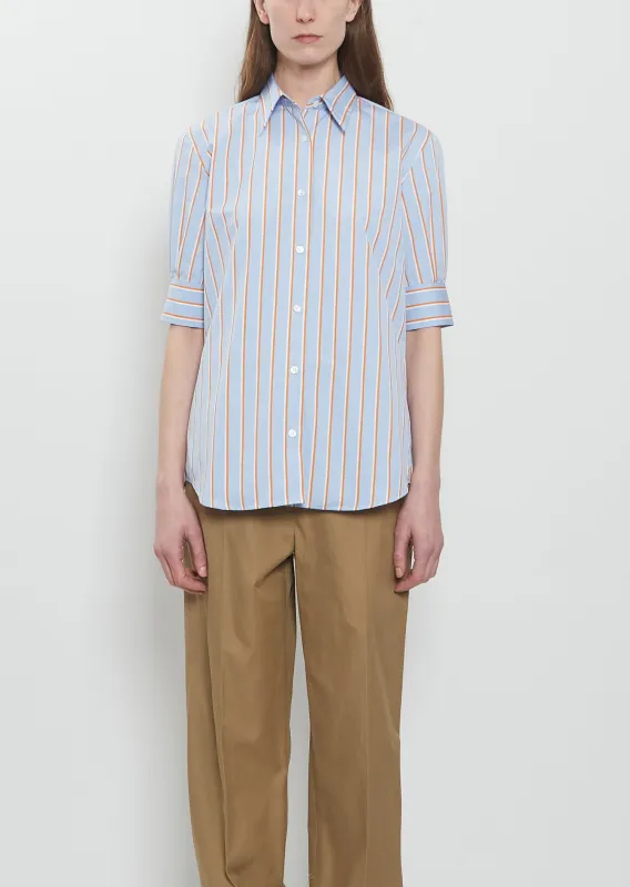 Celindo Cotton Shirt — Light Blue made by Dries Van Noten