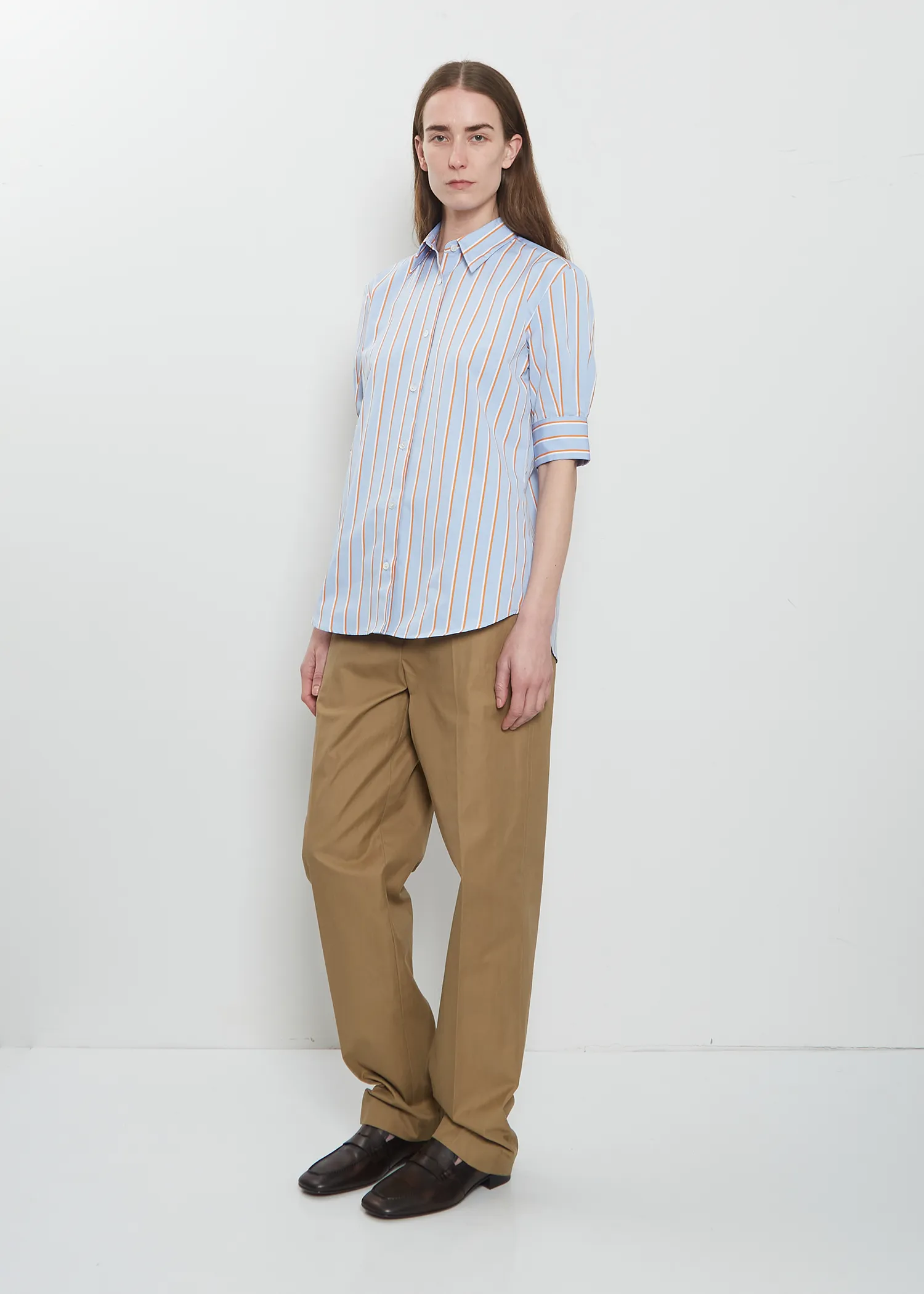 Celindo Cotton Shirt — Light Blue sold by La Garconne product image thumbnail 4
