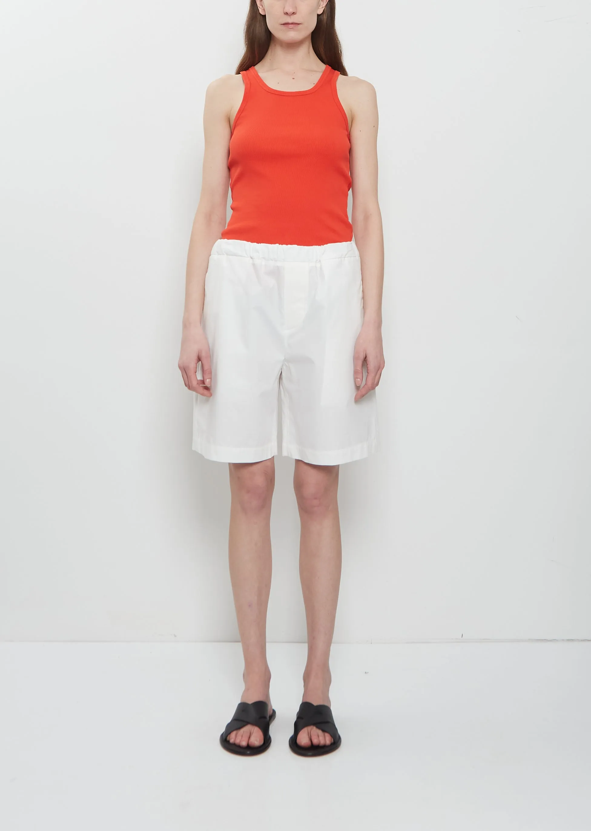 Ed Unlined Cotton Drawstring Shorts sold by La Garconne