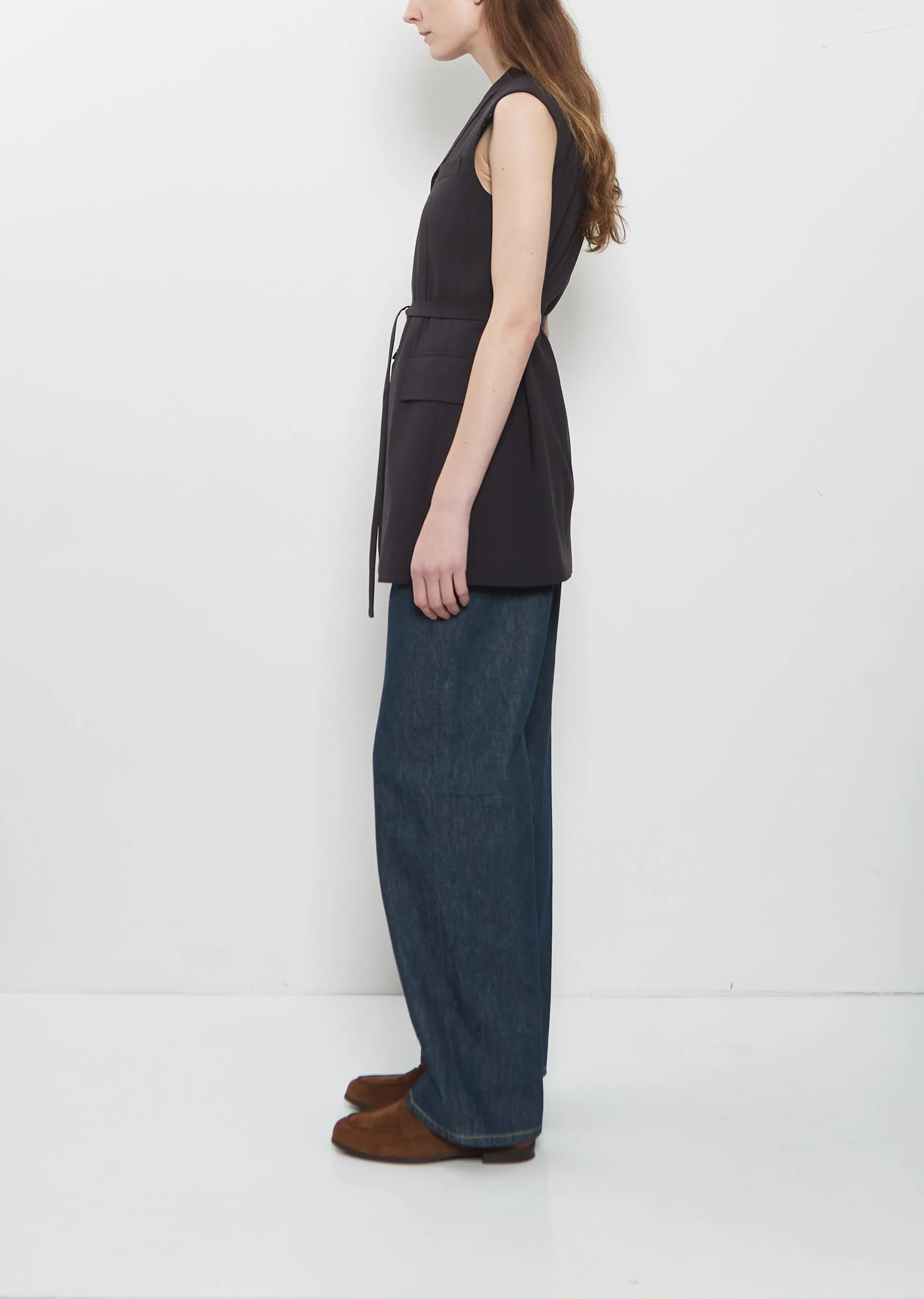 Sleeveless Wool Blazer sold by La Garconne product image thumbnail 2