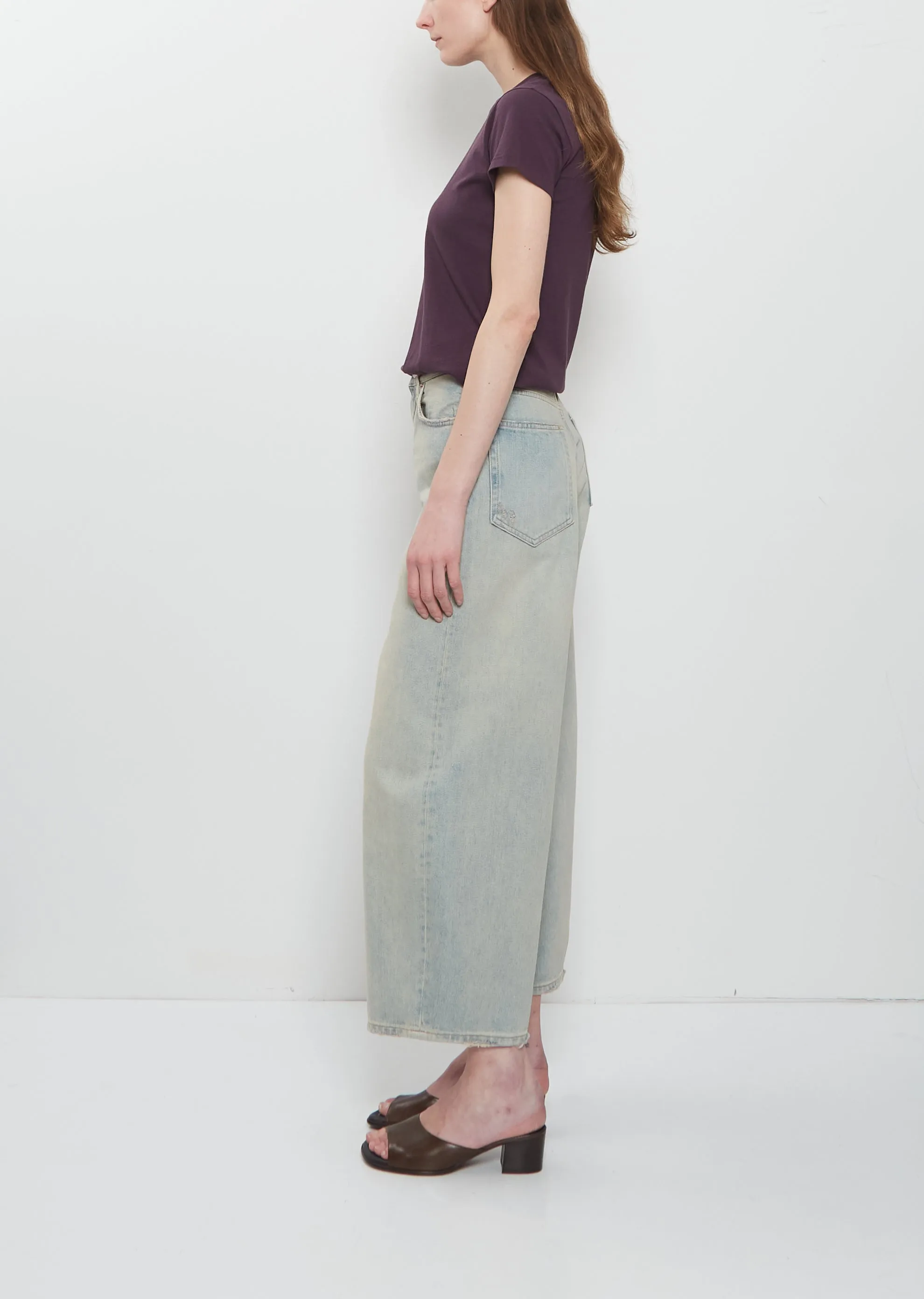 Cropped Roomy — Geyser Blue sold by La Garconne product image thumbnail 2