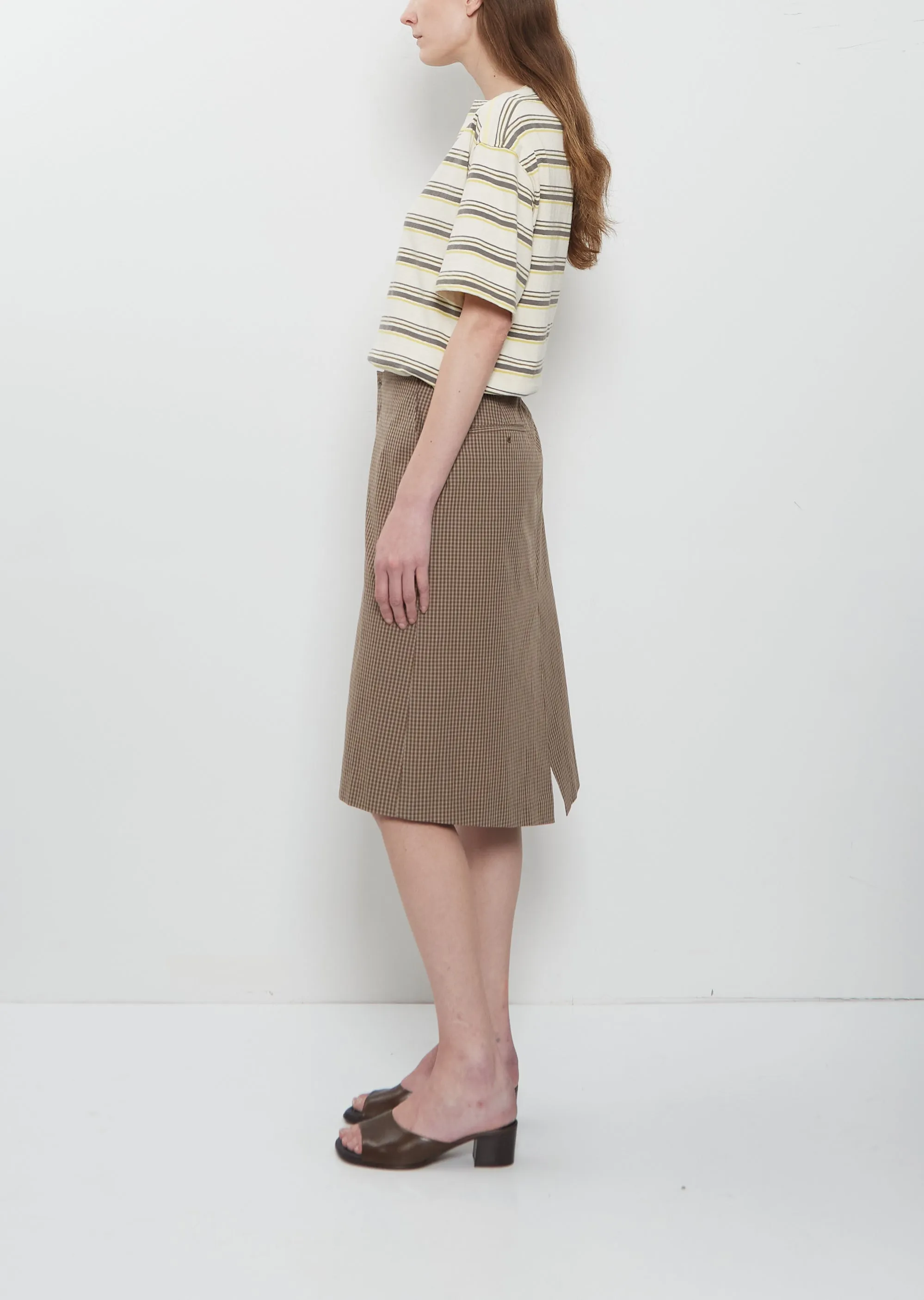 Fishtail Cotton Skirt sold by La Garconne product image thumbnail 2