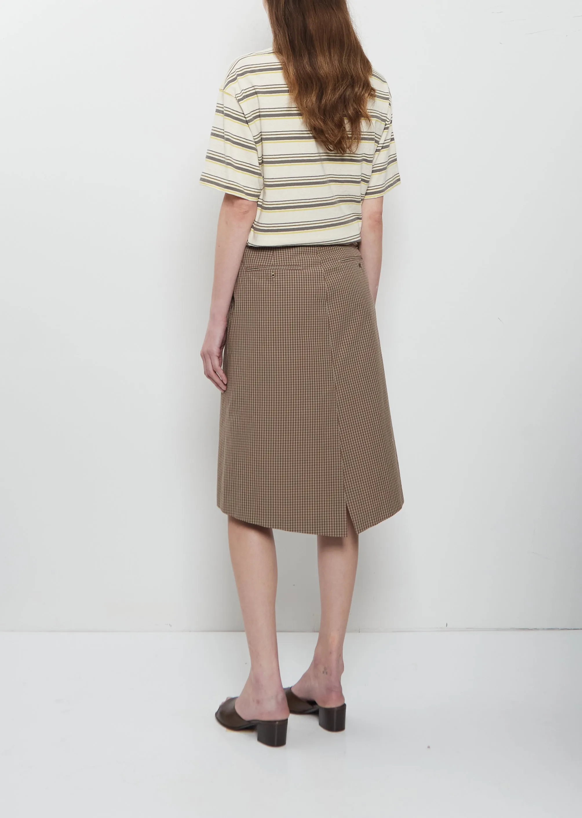 Fishtail Cotton Skirt sold by La Garconne product image thumbnail 3