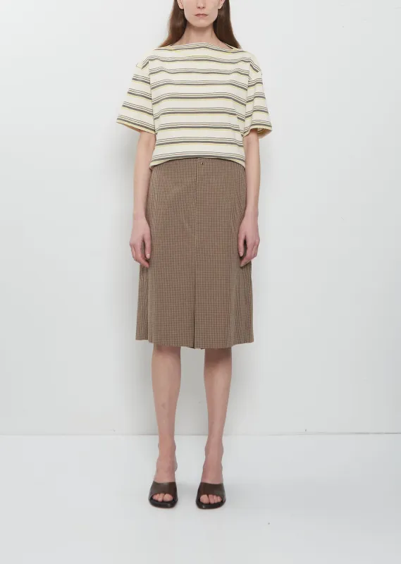 Fishtail Cotton Skirt made by 6397