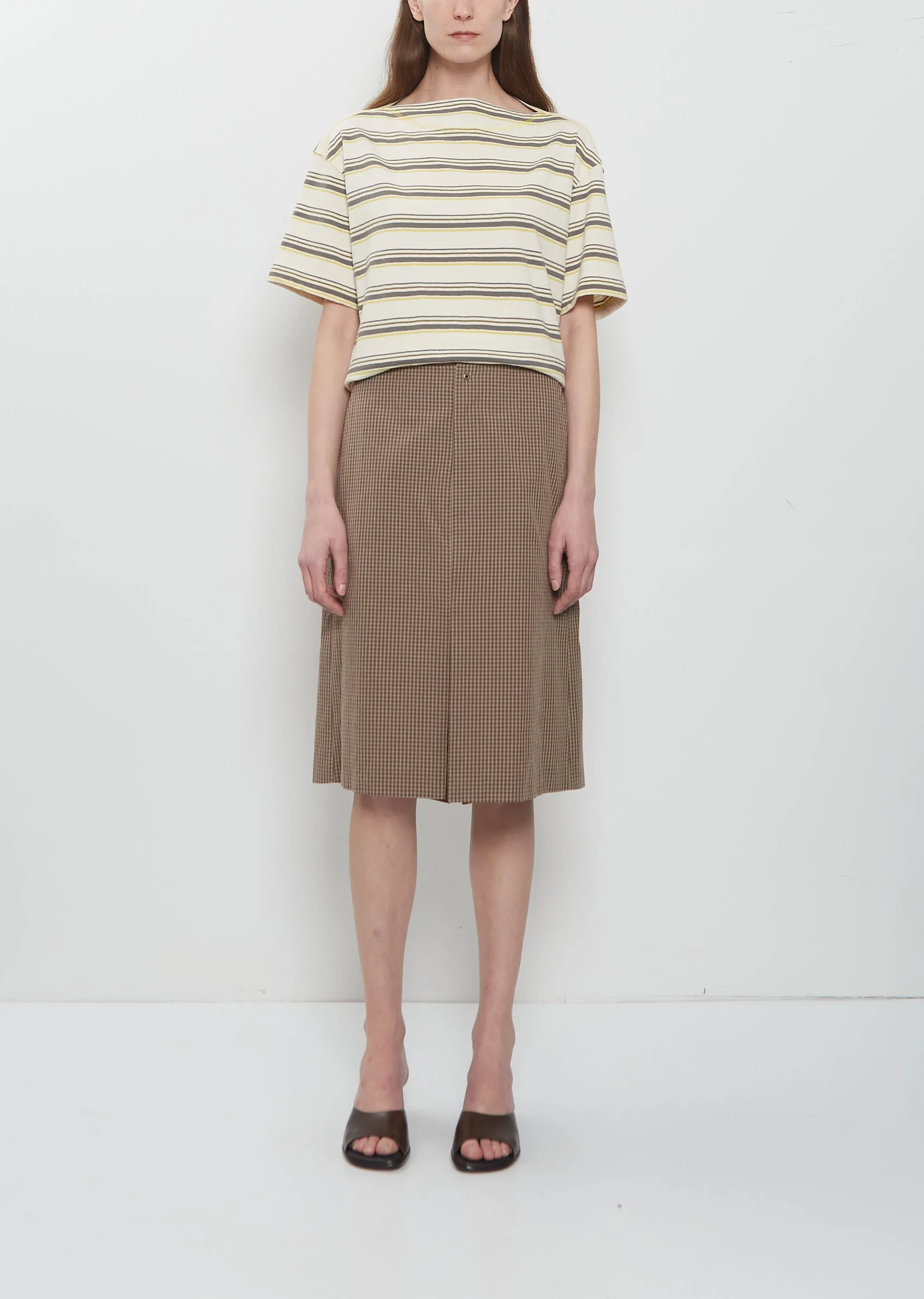 Fishtail Cotton Skirt sold by La Garconne