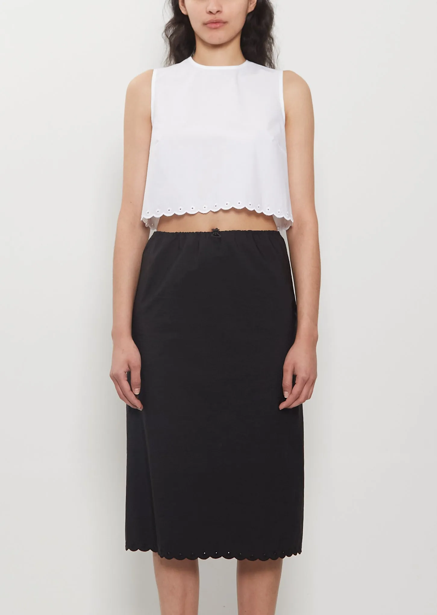 Deeba Cotton Top sold by La Garconne