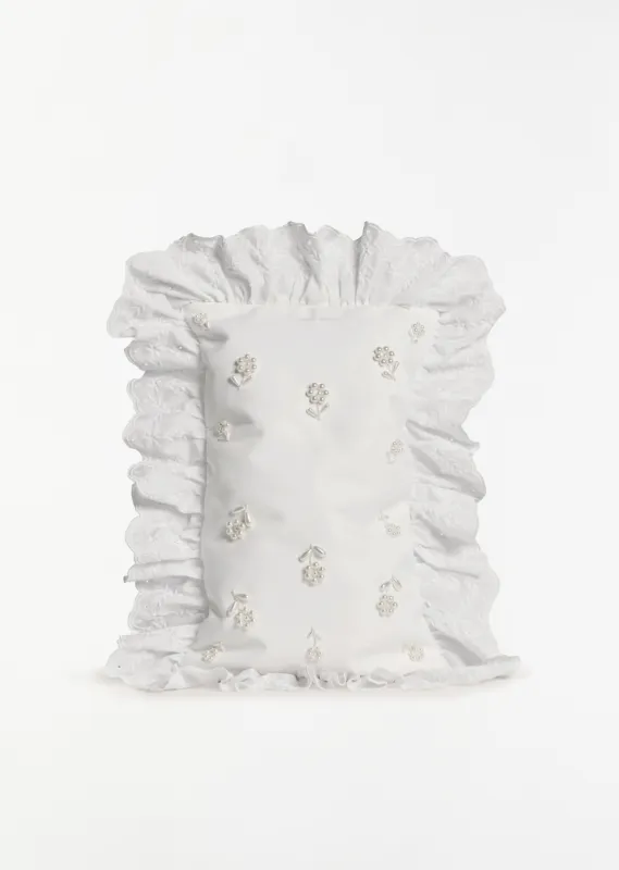 Embellished Pillowcase Clutch Bag made by Simone Rocha